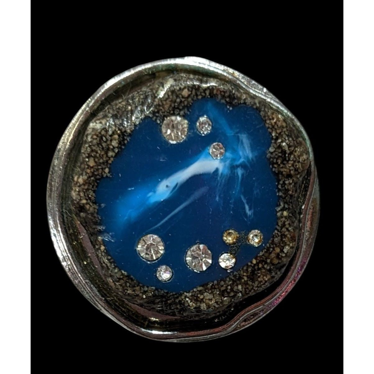 Other Vintage Chunky Lucite And Faux Stone Constellation Statement Size ONE SIZE - 1 Thumbnail