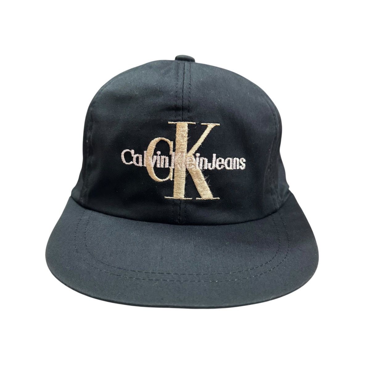 Calvin Klein Vtg🔥Calvin Klein Ck Embroidery Og Logo Caps Size ONE SIZE - 1 Thumbnail