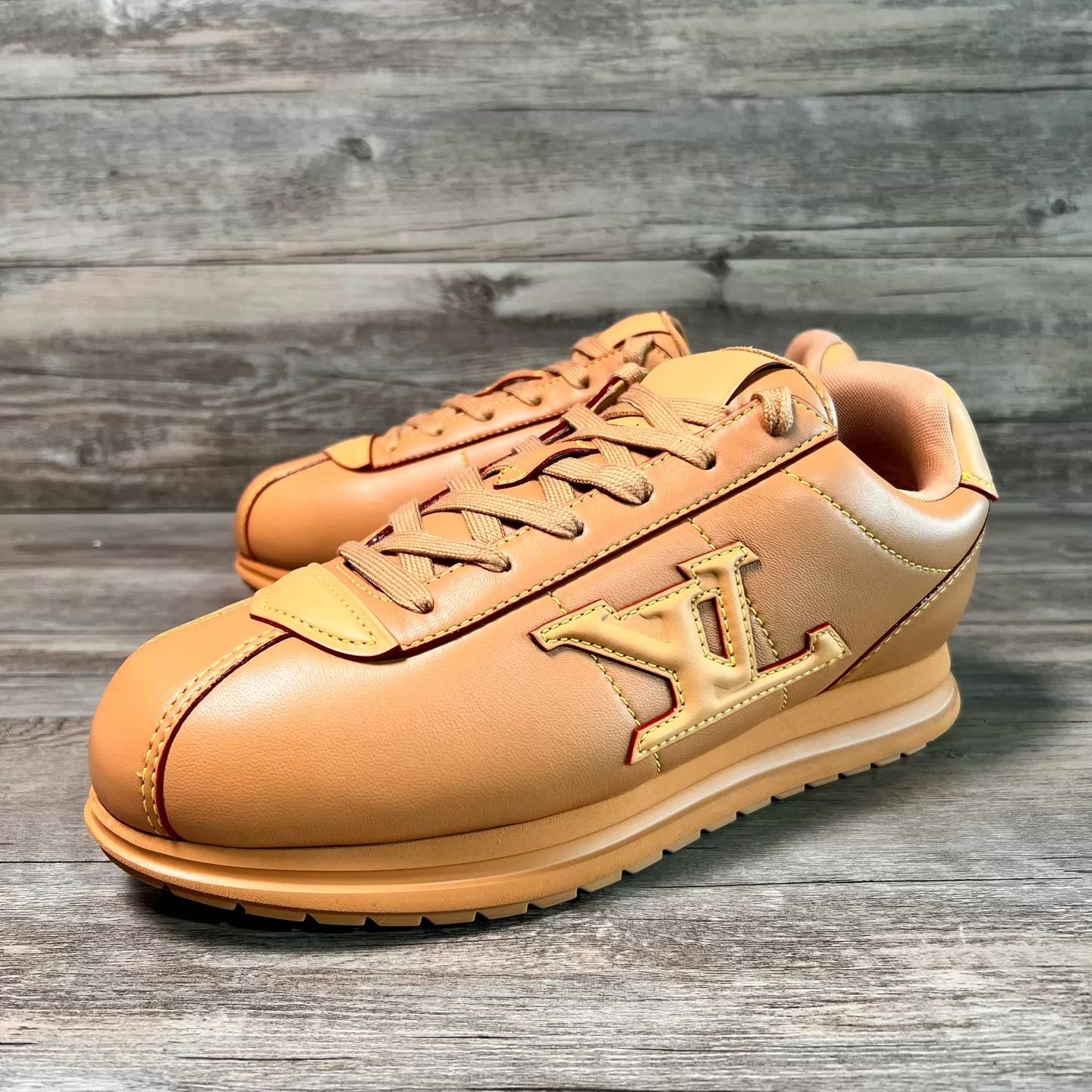 Louis Vuitton LV Brown & Khaki Sneaker UK8 / 42 Size US 9 / EU 42 - 1 Thumbnail
