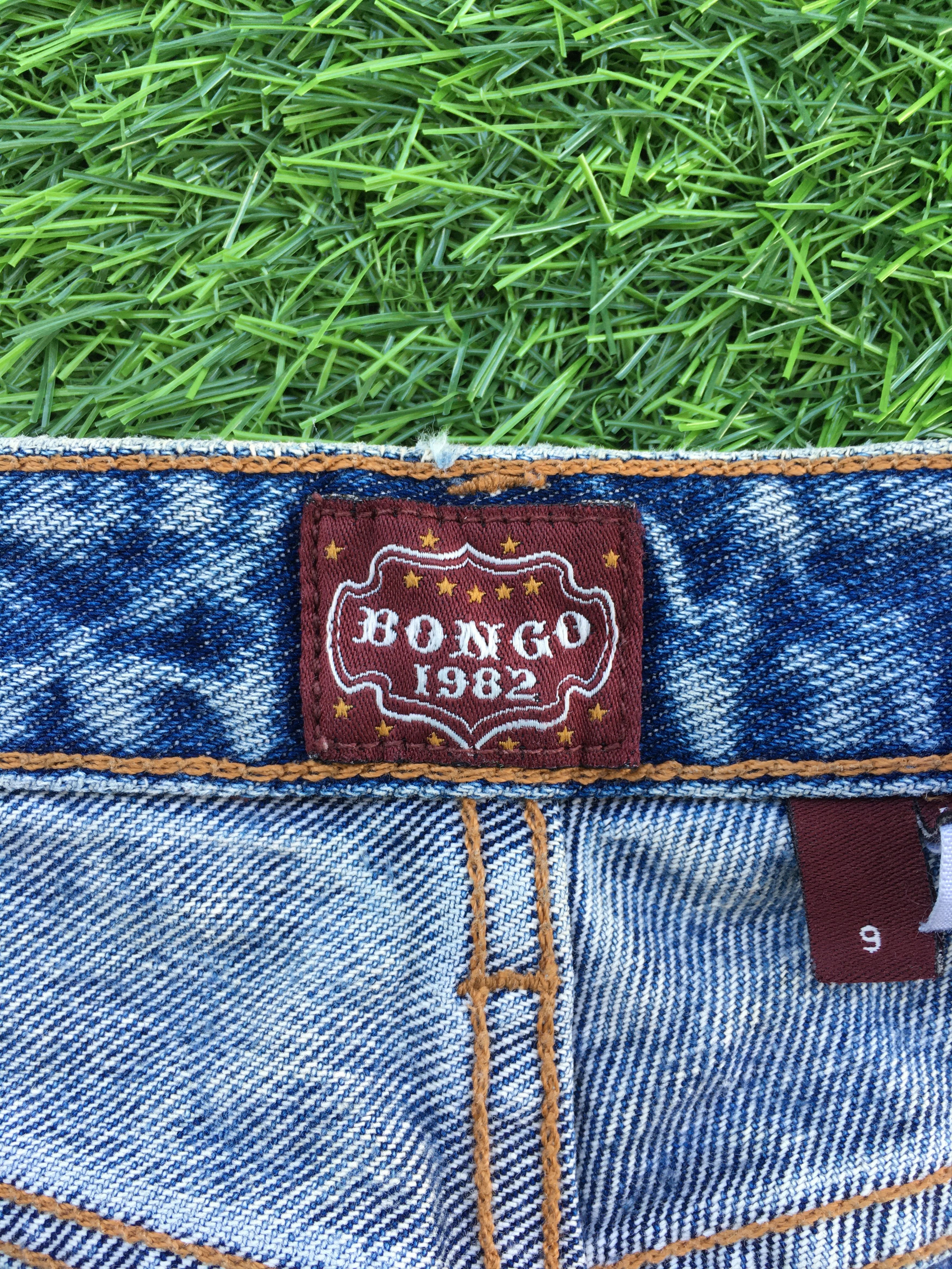 Designer × Jean × Vintage Bongo Low Waisted Flared Jeans D-1000 Size 26" / US 2 / IT 38 - 10 Thumbnail