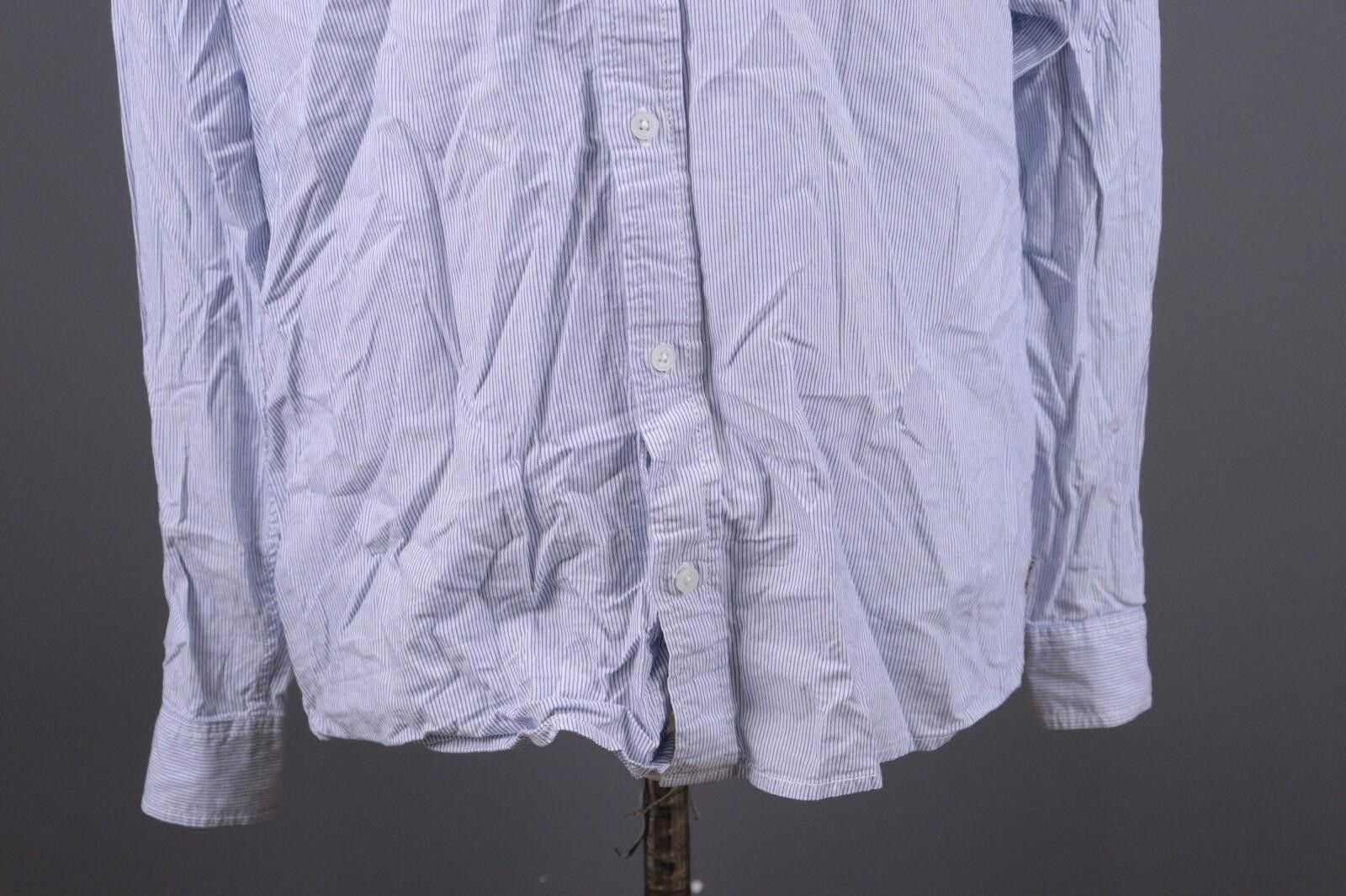 Eton Eton Slim Blue Luxury Button Down Shirt Size 44 / 17 1/2 Size US M / EU 48-50 / 2 - 3 Thumbnail