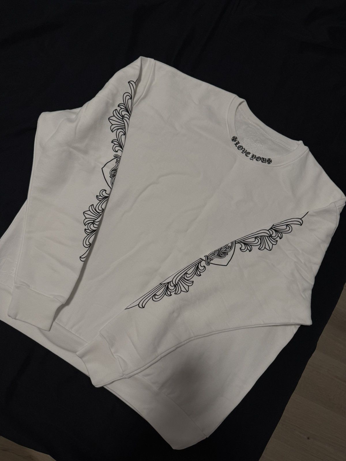 Chrome Hearts Chrome Hearts Love You Sweatshirt Size US XS / EU 42 / 0 - 1 Thumbnail