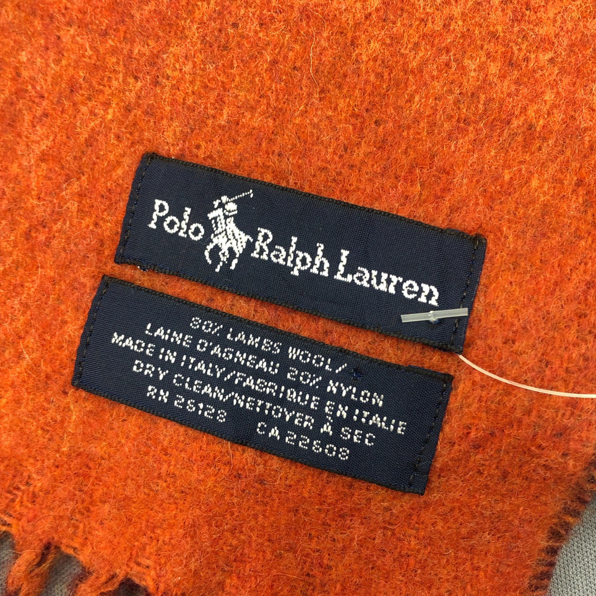 Polo Ralph Lauren Vintage Polo Ralph Lauren Scarf Winter Muffler Wool Scarves Size ONE SIZE - 6 Thumbnail