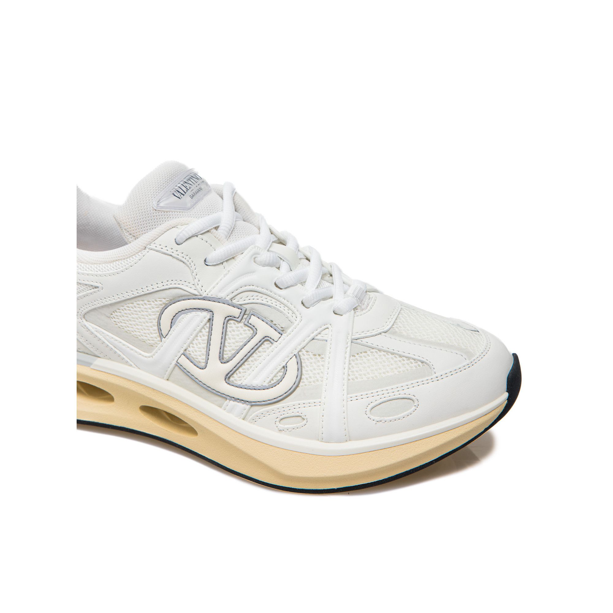Valentino o1s22i1n1224 Vlogo Easyjog Low-Top Sneakers in White Size US 10 / EU 43 - 5 Thumbnail