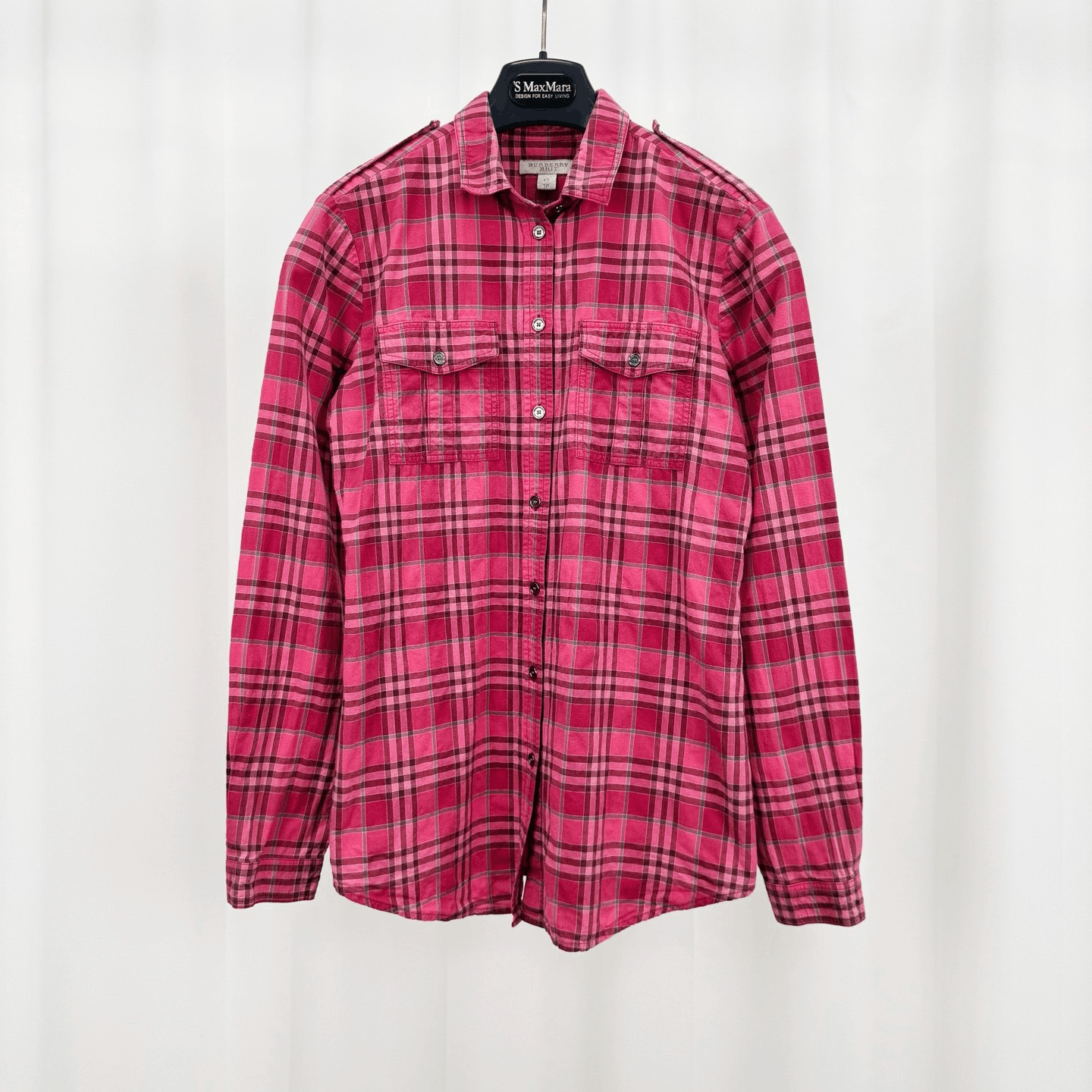 Burberry Burberry Classic Check Long-Sleeve Shirt Size XS / US 0-2 / IT 36-38 - 1 Thumbnail