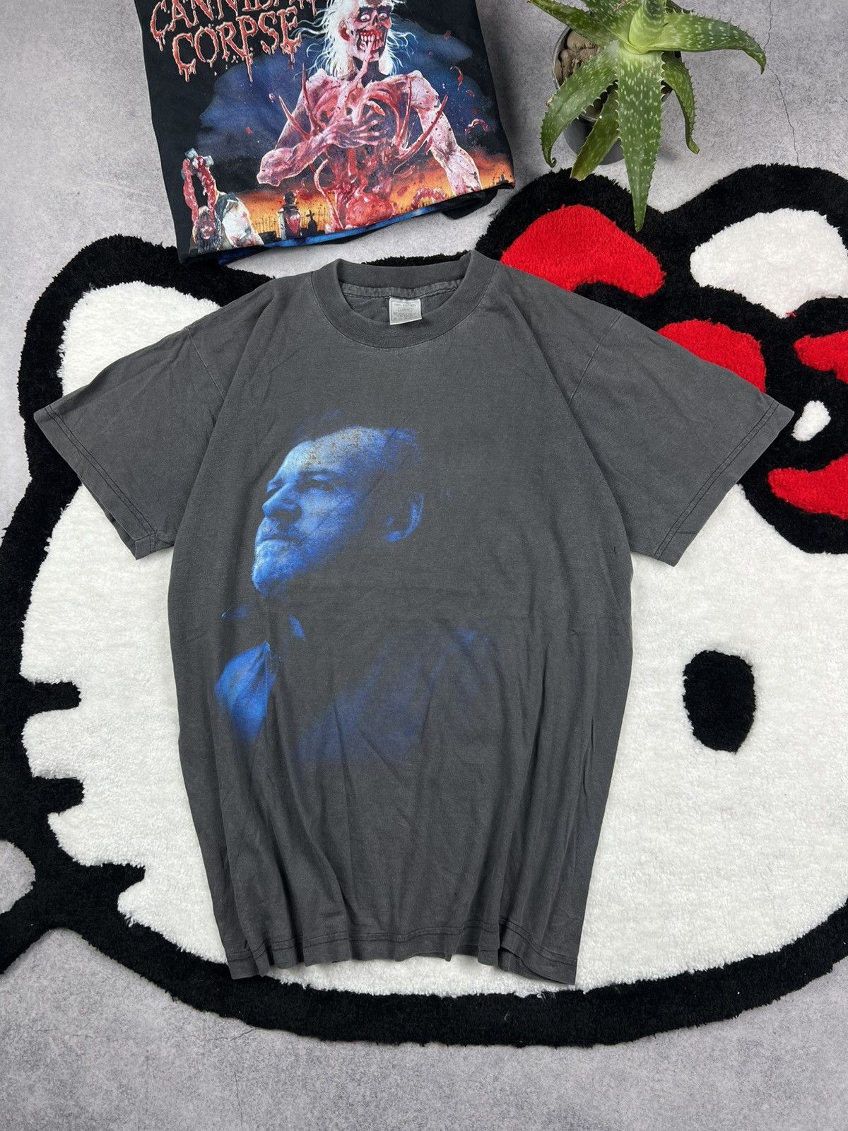 Band Tees FADED Vintage Joe Cocker World Tour 1994 Distressed Y2K Tee Size US L / EU 52-54 / 3 - 1 Thumbnail