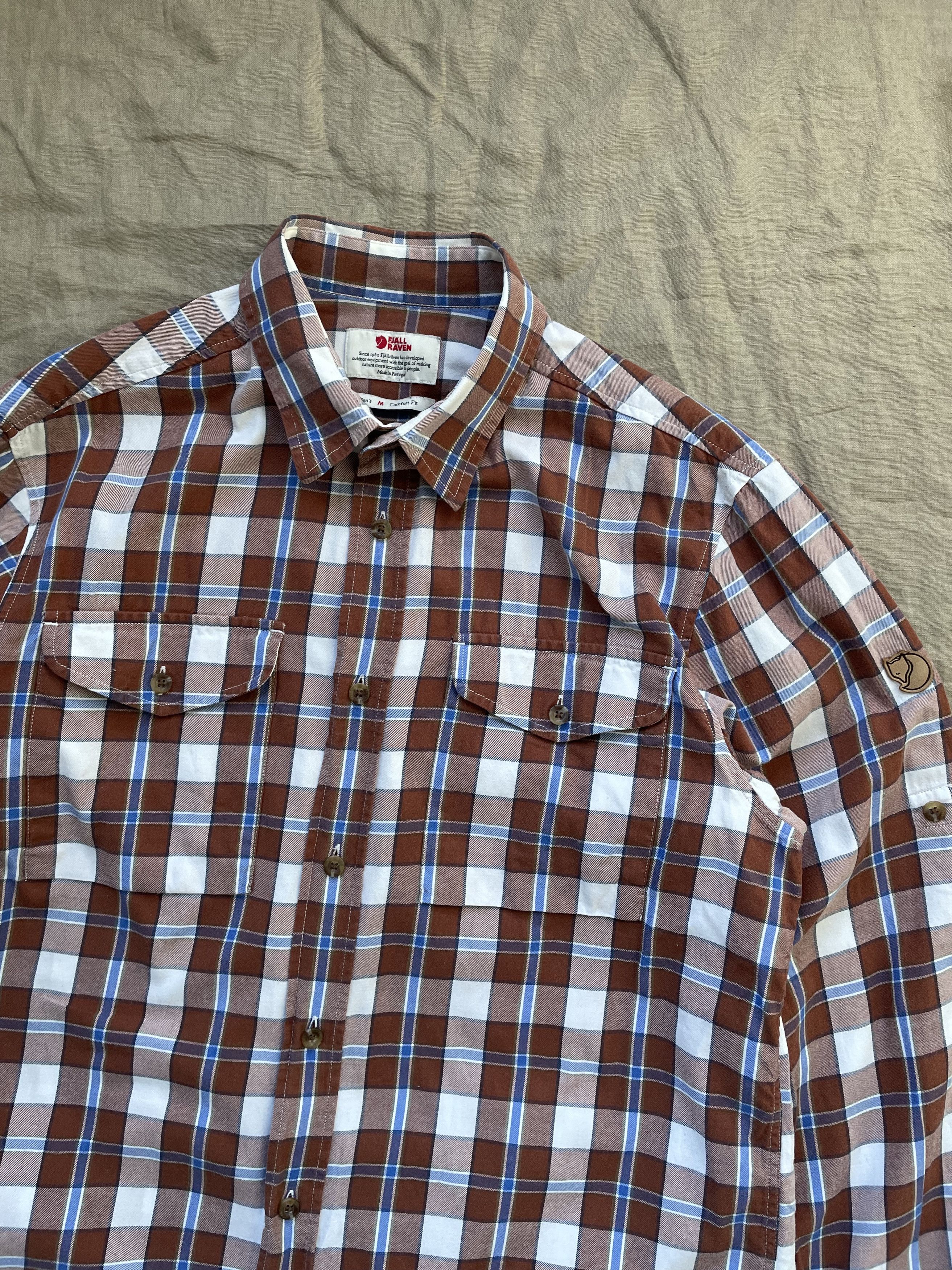Fjallraven Fjallraven Sarek Checked Flannel Shirt 6444AC Size US M / EU 48-50 / 2 - 5 Thumbnail