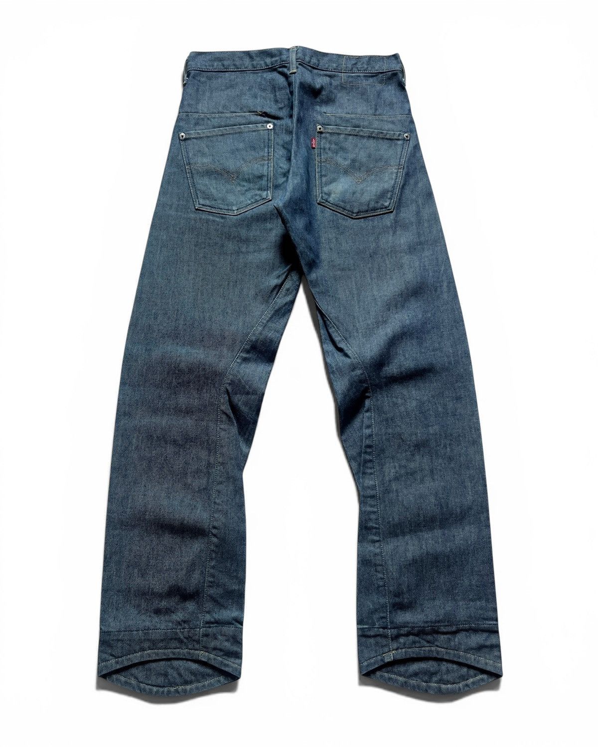 Levi's 2000’s Levi’s Engineered Raw Indigo Jeans Size US 30 / EU 46 - 3 Thumbnail