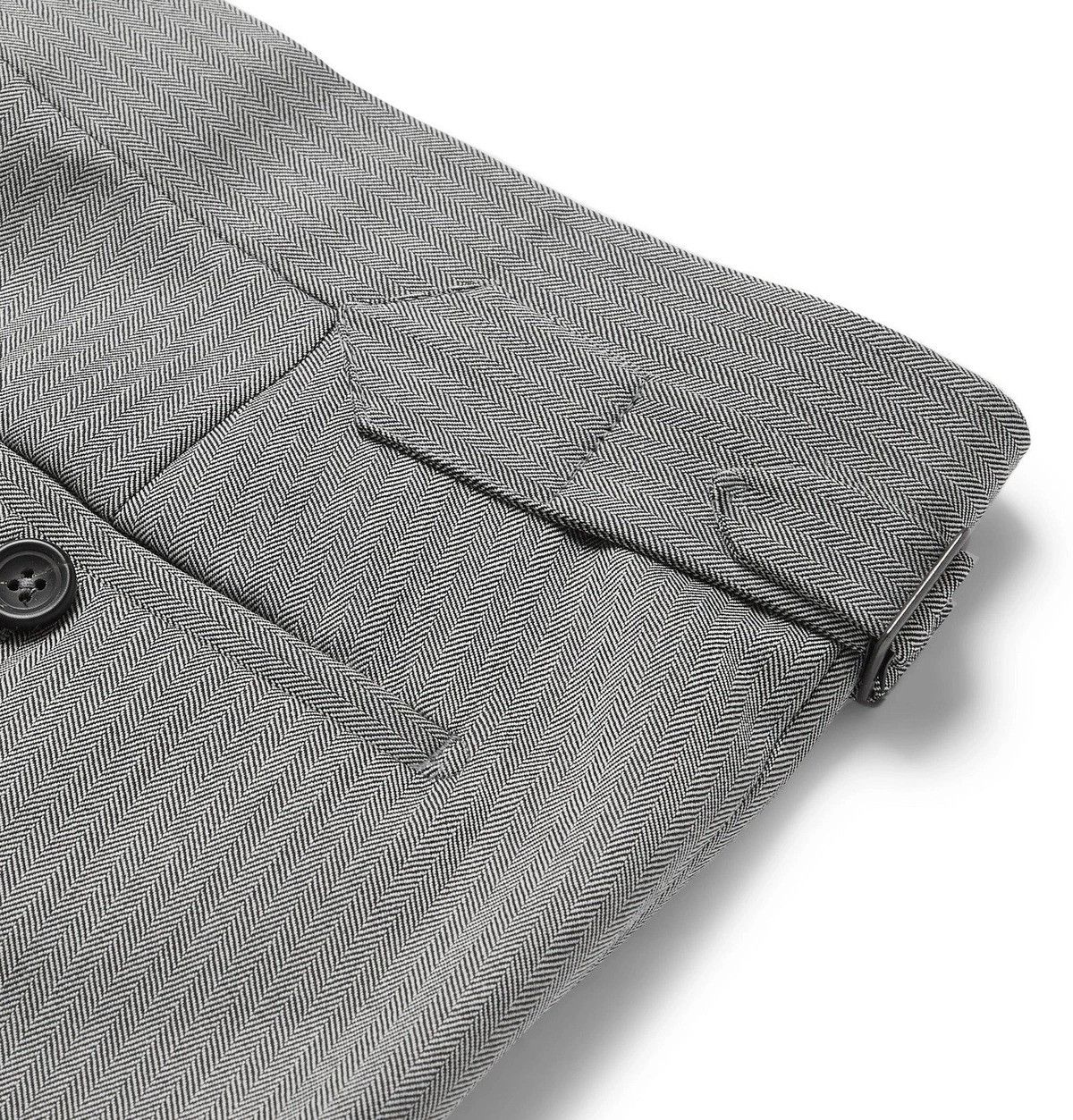 Kingsman Kingsman Conrad Herringbone Wool Suit Trousers Size US 38 / EU 54 - 5 Thumbnail