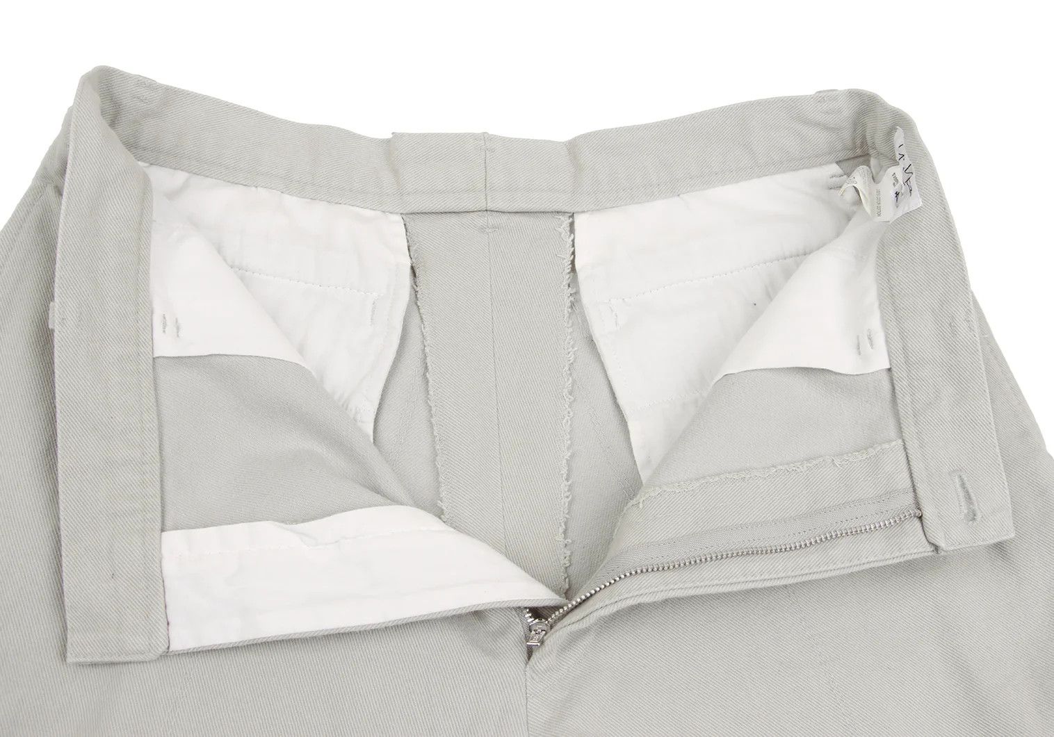 Yohji Yamamoto Yohji Yamamoto Cotton Center Double Stitch Pants Size US 36 / EU 52 - 5 Thumbnail