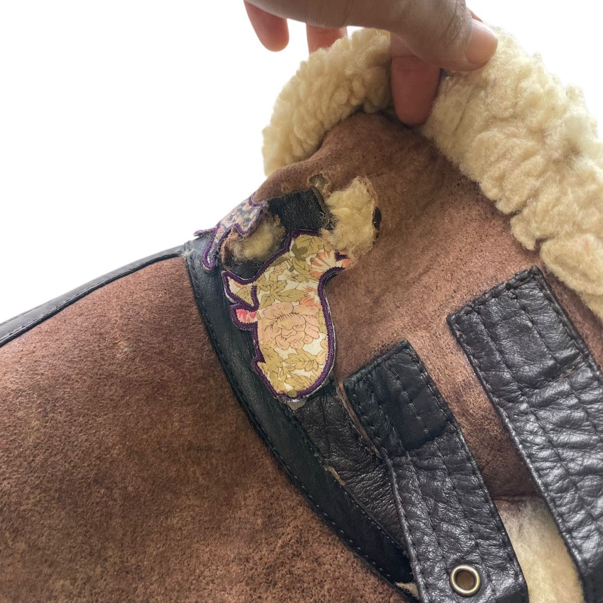 Aviator Nation 💥 Fedeless Military American Wear B3 Sheepskin Us Airforces Size US M / EU 48-50 / 2 - 5 Thumbnail