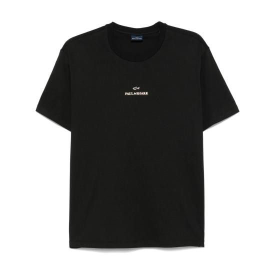 Paul & Shark PAUL & SHARK Men T-Shirts C0P1240 11G BLACK Size US L / EU 52-54 / 3 - 1 Thumbnail