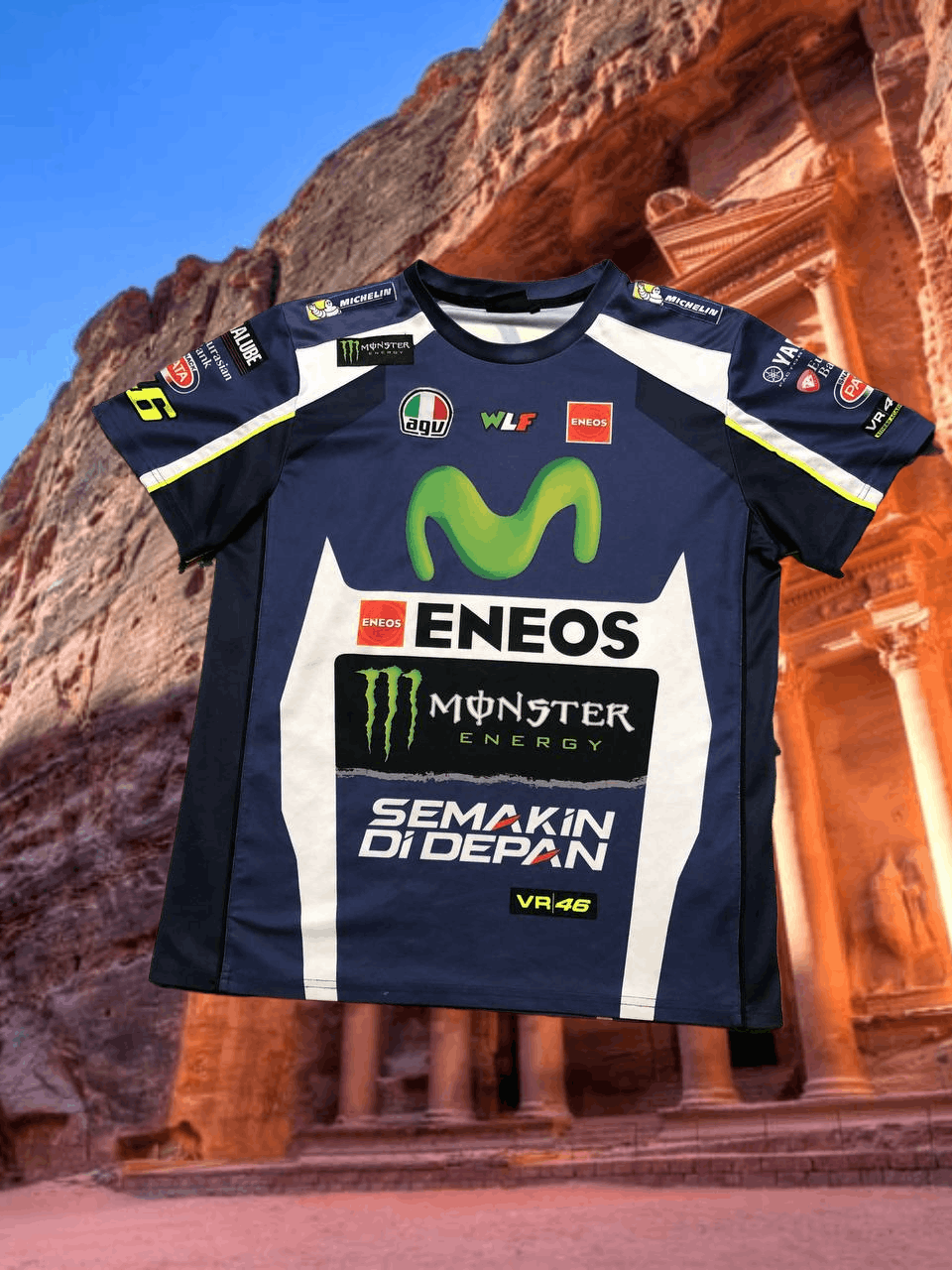 Yamaha Vintage Jerseys Yamaha logo Monster energy T-Shirt Y2K Size US L / EU 52-54 / 3 - 1 Thumbnail