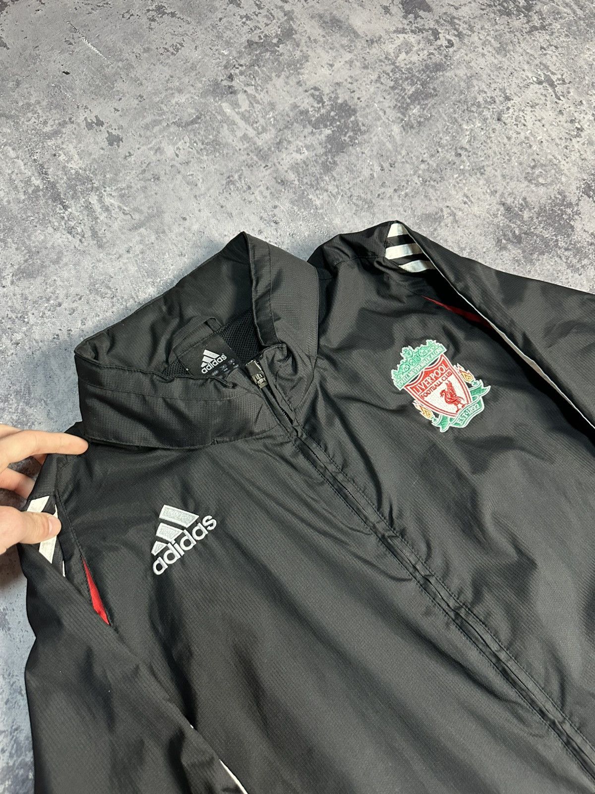 Adidas Vintage Adidas Liverpool FC 2008 2009 Windbreak Size US XXL / EU 58 / 5 - 5 Thumbnail