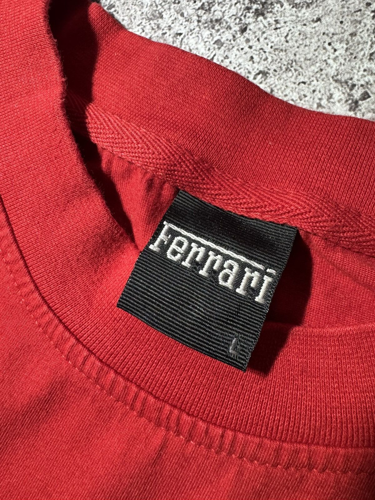 Ferrari × Formula 1 × Vintage Ferrari Vintage Red F1 T-shirt Racing Formula One Big Logo Size US L / EU 52-54 / 3 - 6 Thumbnail
