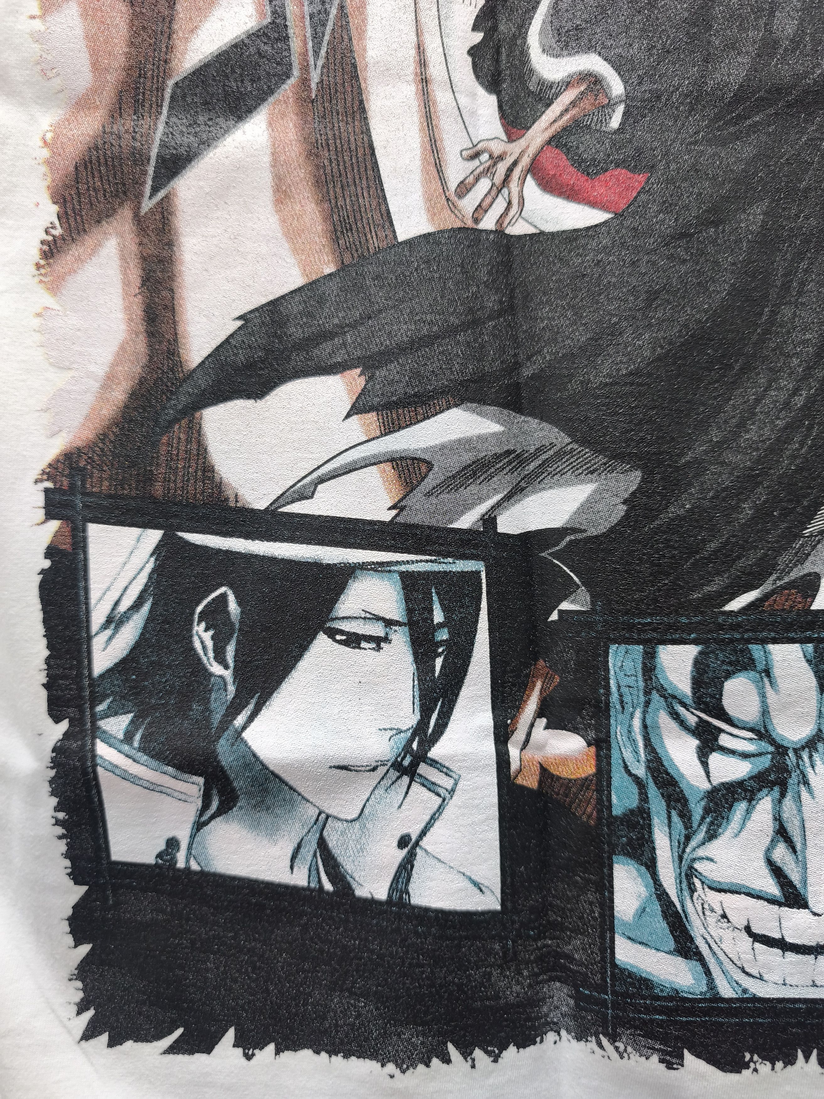 Anime Bleach Zaraki Kenpachi Jumbo Print T-shirt Size US XL / EU 56 / 4 - 18 Thumbnail