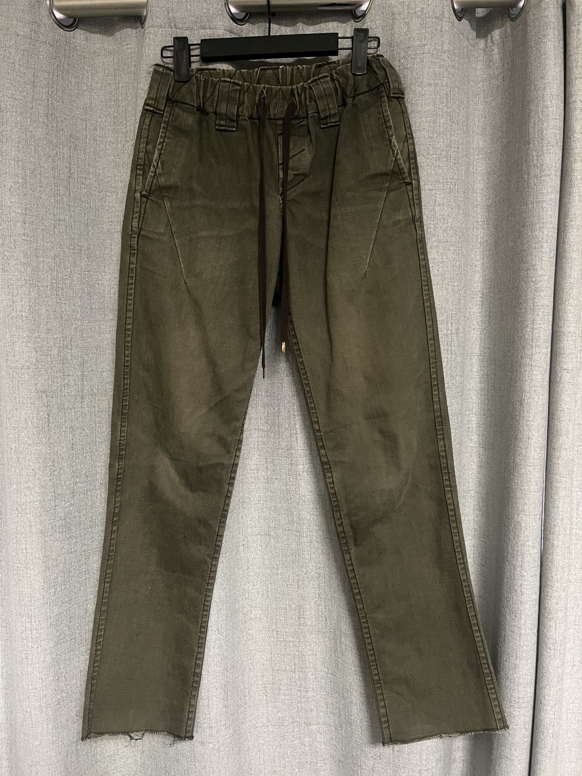 number nine FW08 olive pants
