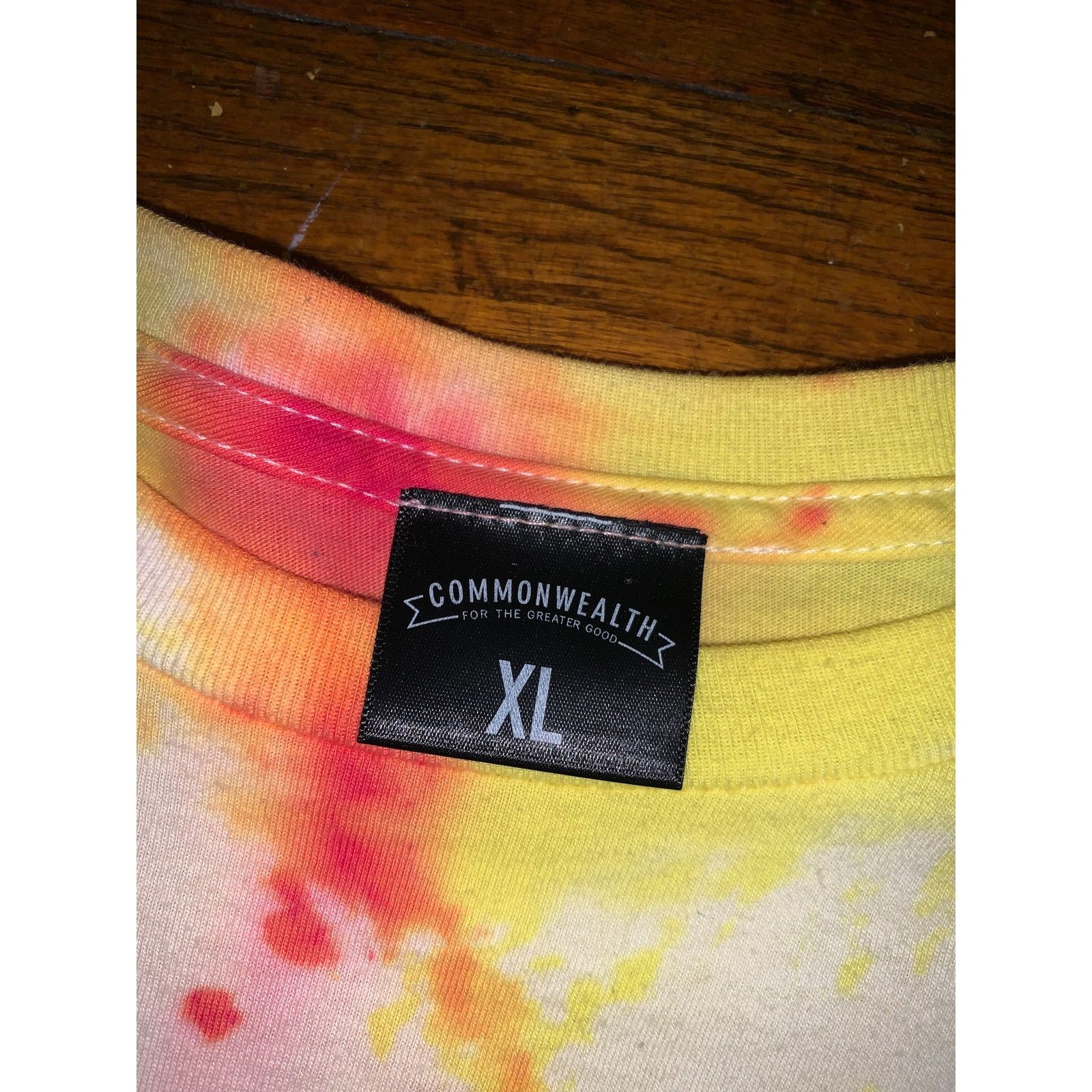 Commonwealth Proper Commonwealth DC Bruce Lee Memorial Tie-Dye LS Tee Size US XL / EU 56 / 4 - 5 Thumbnail