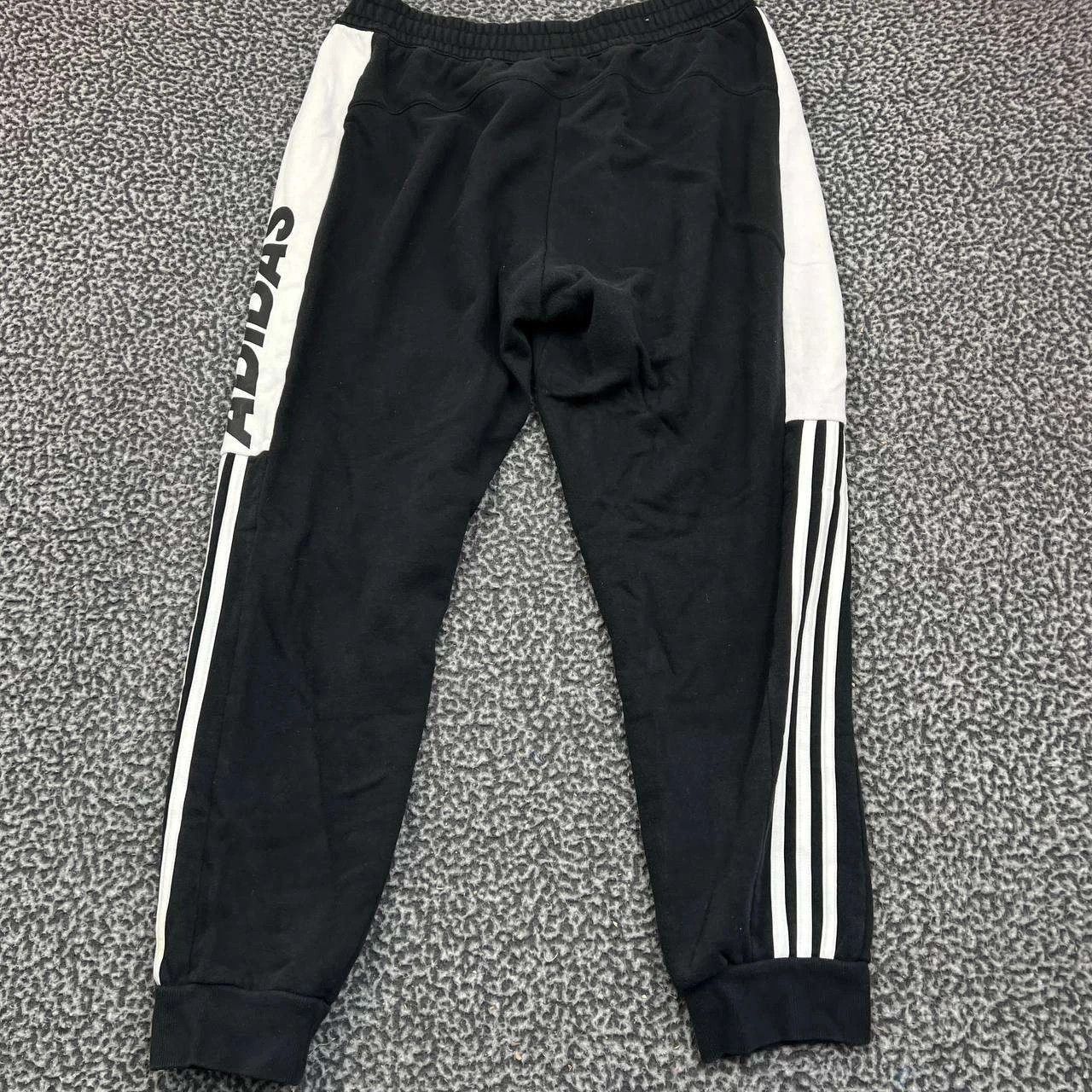 Adidas Adidas Sweatpants Men L Drawstring Pocket Outdoor 33x29 Size US 33 - 2 Thumbnail