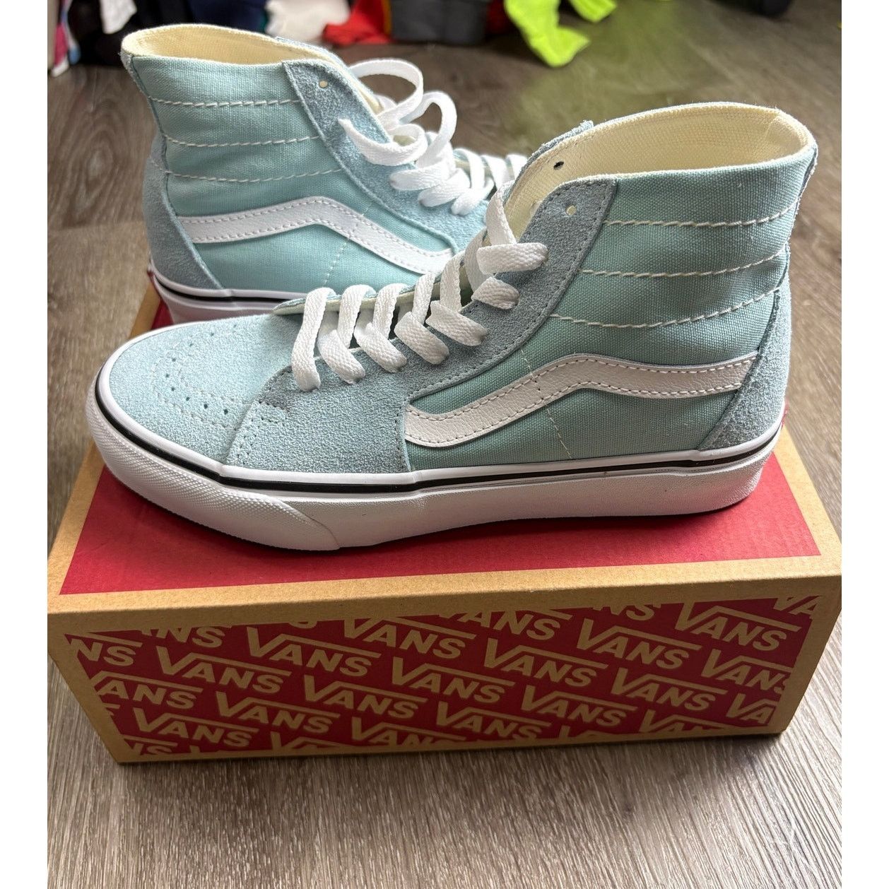 Vans Vans x DQM Blue Note Records Sk8-Hi | Grailed