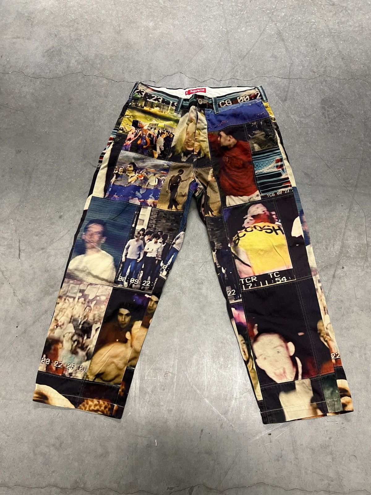 Supreme Mark Leckey Patchwork Chino Pant