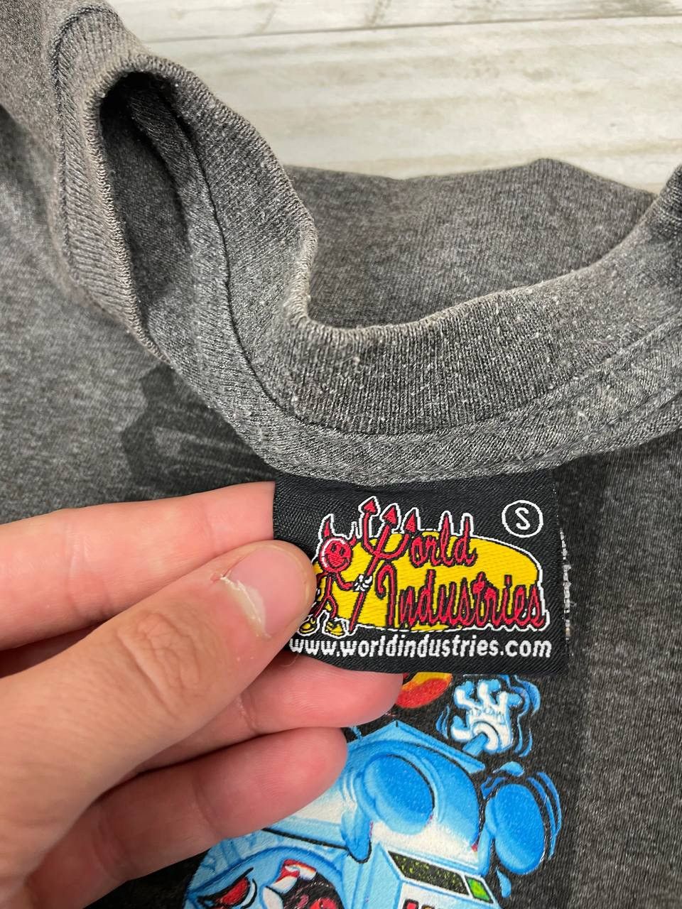 World Industries Vintage World Industries T-Shirt Flameboy 90s Skateboard Size US S / EU 44-46 / 1 - 6 Thumbnail