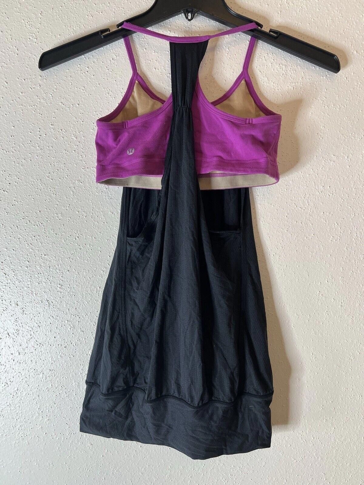 Designer Lululemon Size 4 No Limits Tank Built-In Bra Power Size S / US 4 / IT 40 - 3 Thumbnail