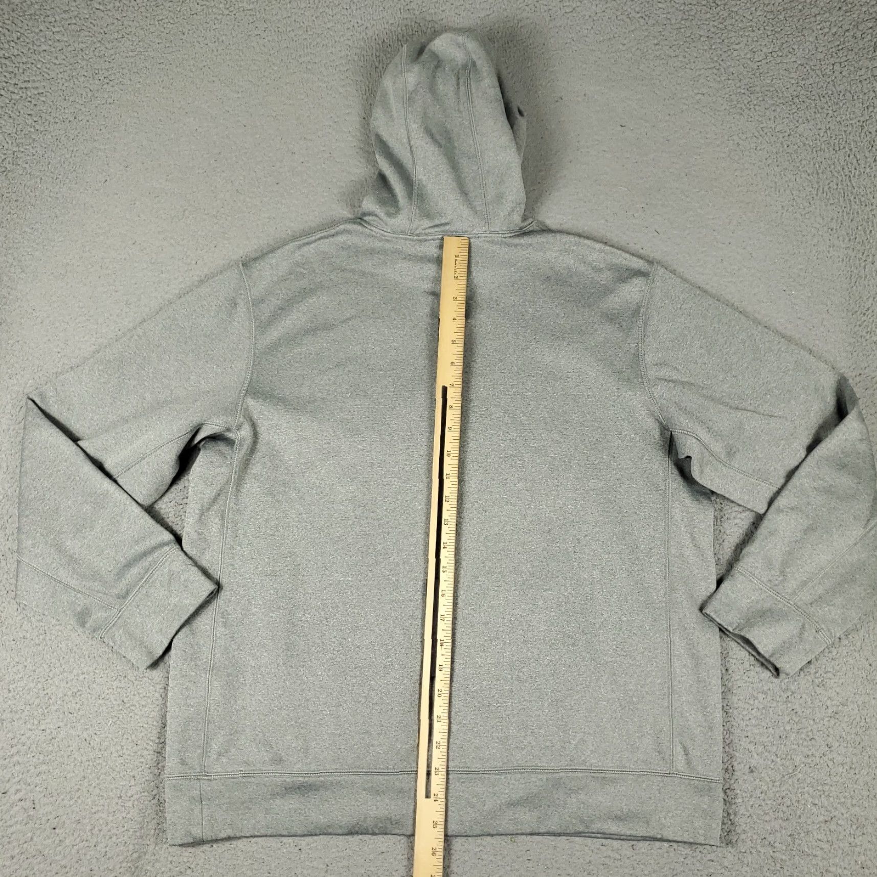 Nike Nike Mens Hoodie Sweatshirt Pullover Therma Fit Mock Neck Gray Size Large Sweatshirt Hoodie Size US L / EU 52-54 / 3 - 6 Thumbnail