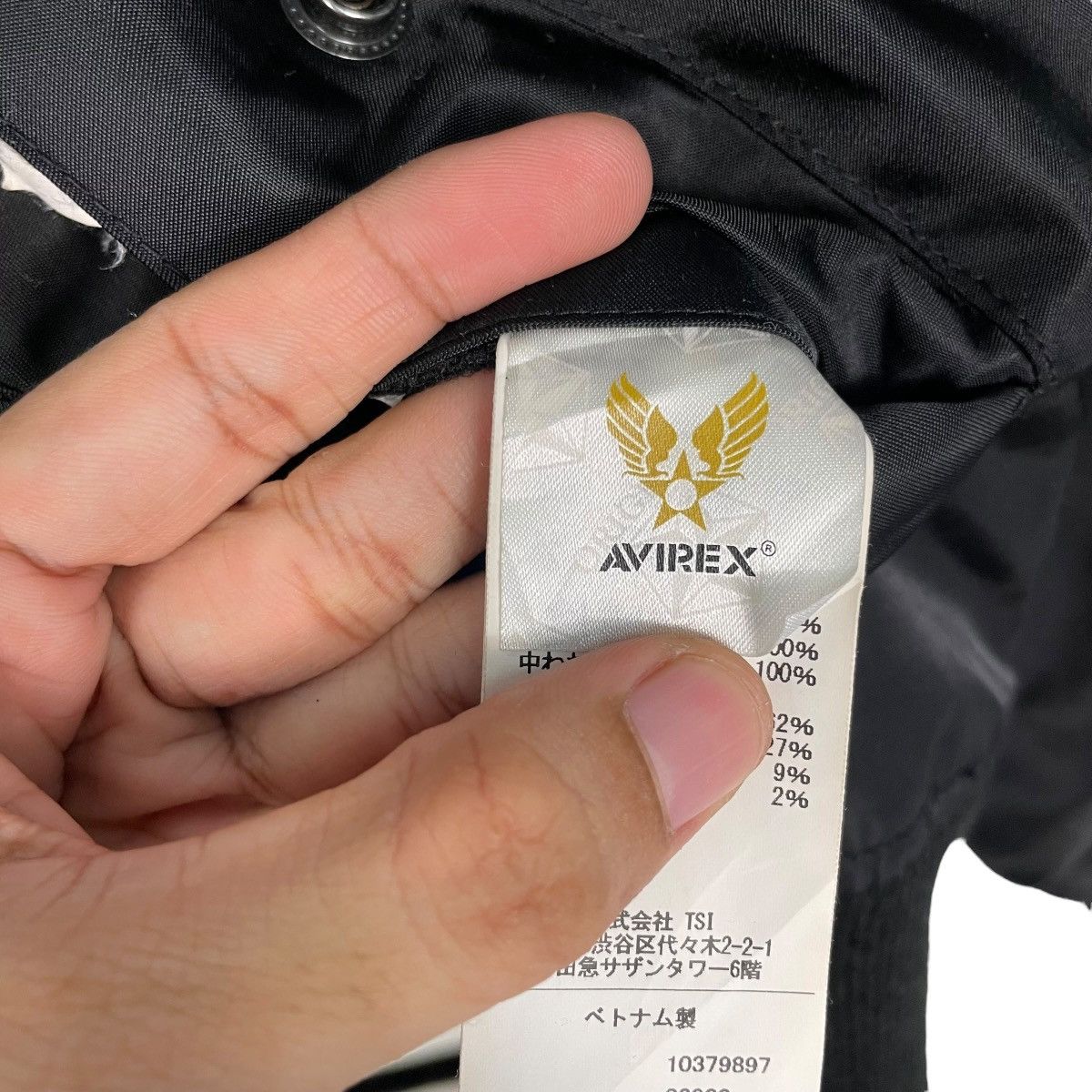 Avirex Avirex USAF MA-1 Bomber Size US L / EU 52-54 / 3 - 19 Thumbnail