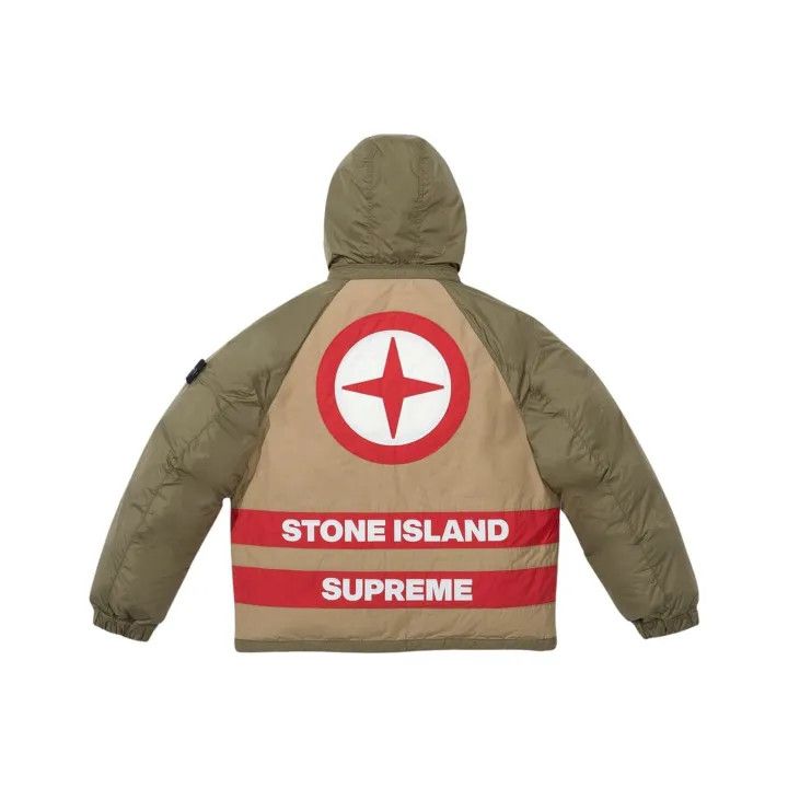 Stone Island Supreme Reversible Down Puffer Jacket