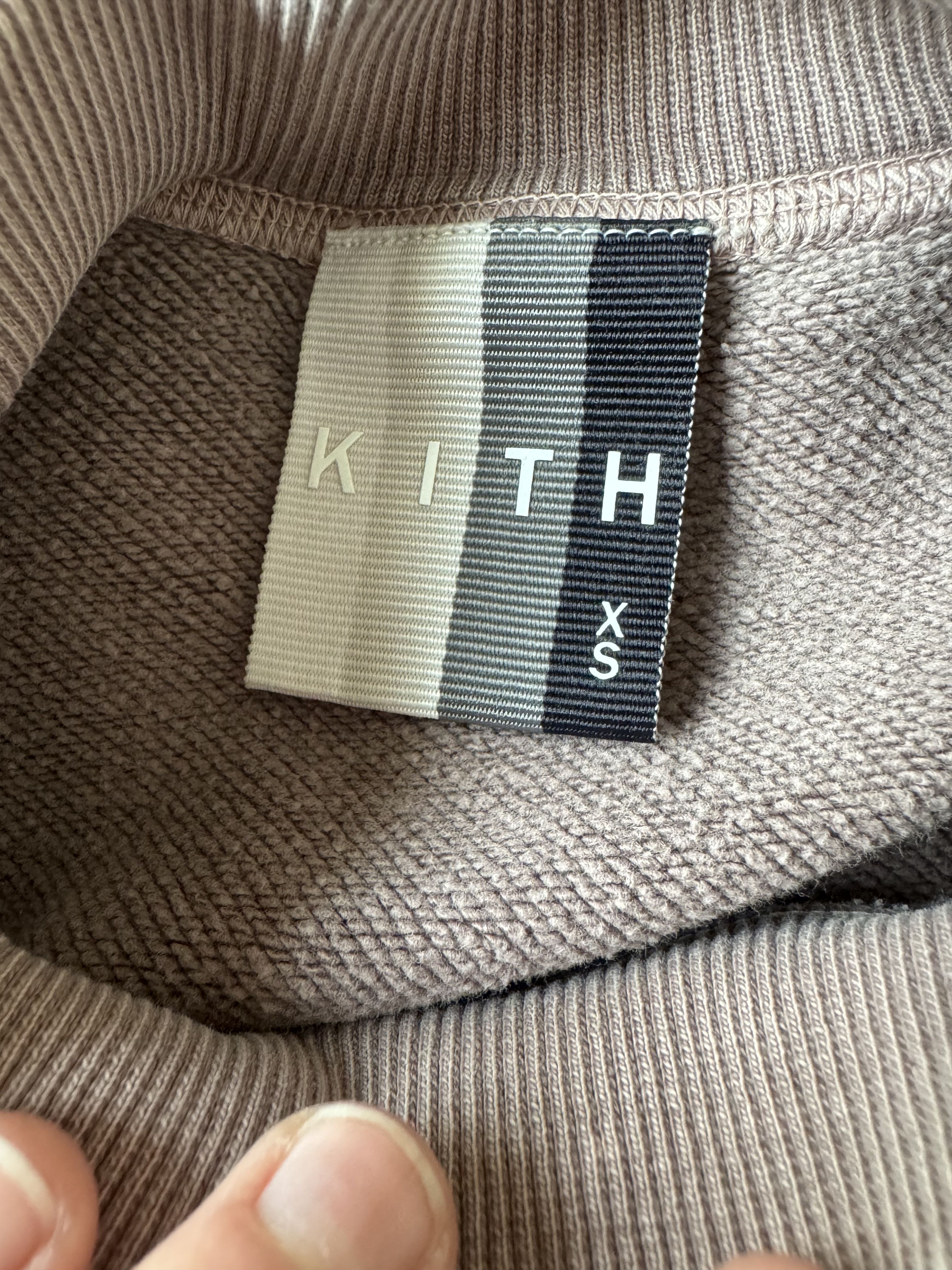 Kith Kith Combo Knit Mockneck - Dusty Mauve Size US XS / EU 42 / 0 - 3 Thumbnail