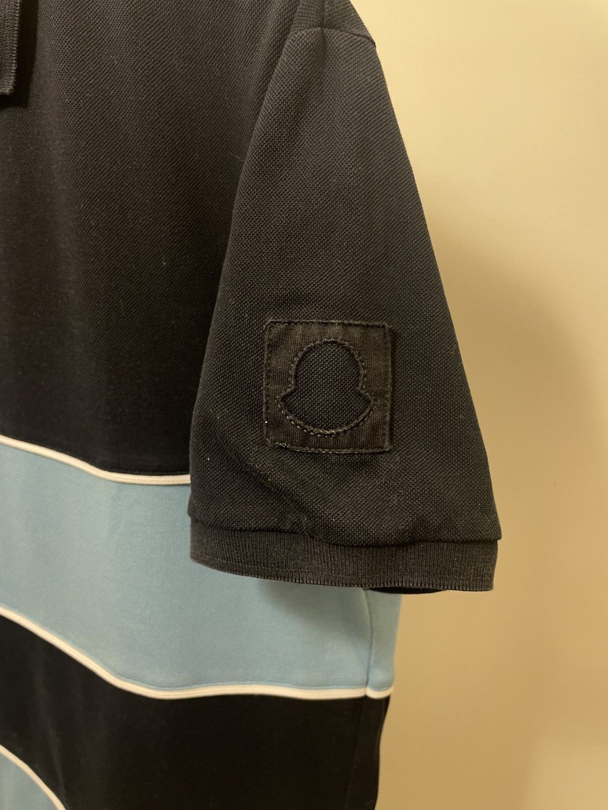 Moncler × Moncler Gamme Bleu × Thom Browne Moncler Gamme Bleu Thom Browne polo Size US S / EU 44-46 / 1 - 4 Thumbnail
