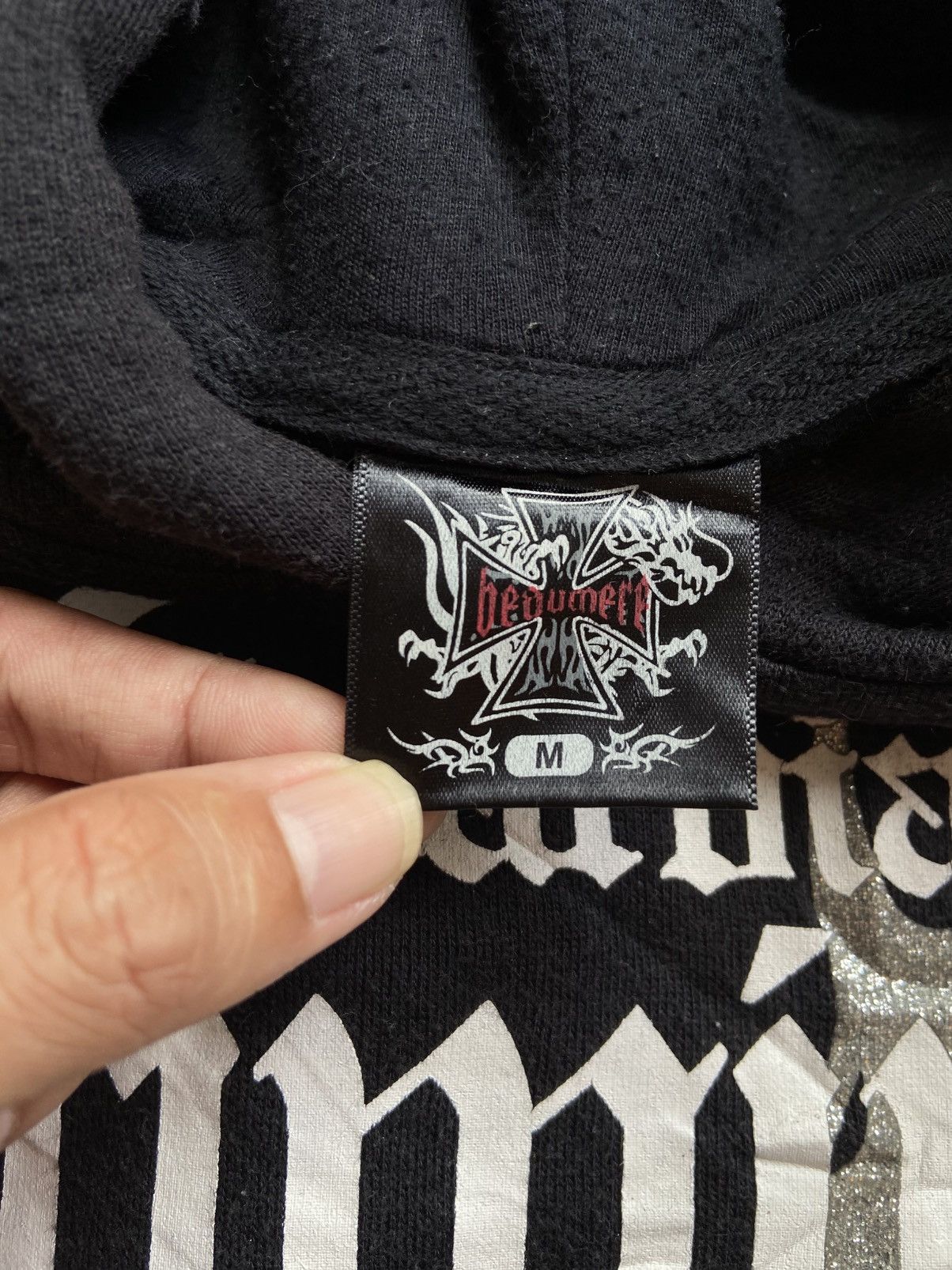 Japanese Brand Beaumere Guardian Poems Y2K Hoodie Size US M / EU 48-50 / 2 - 4 Thumbnail