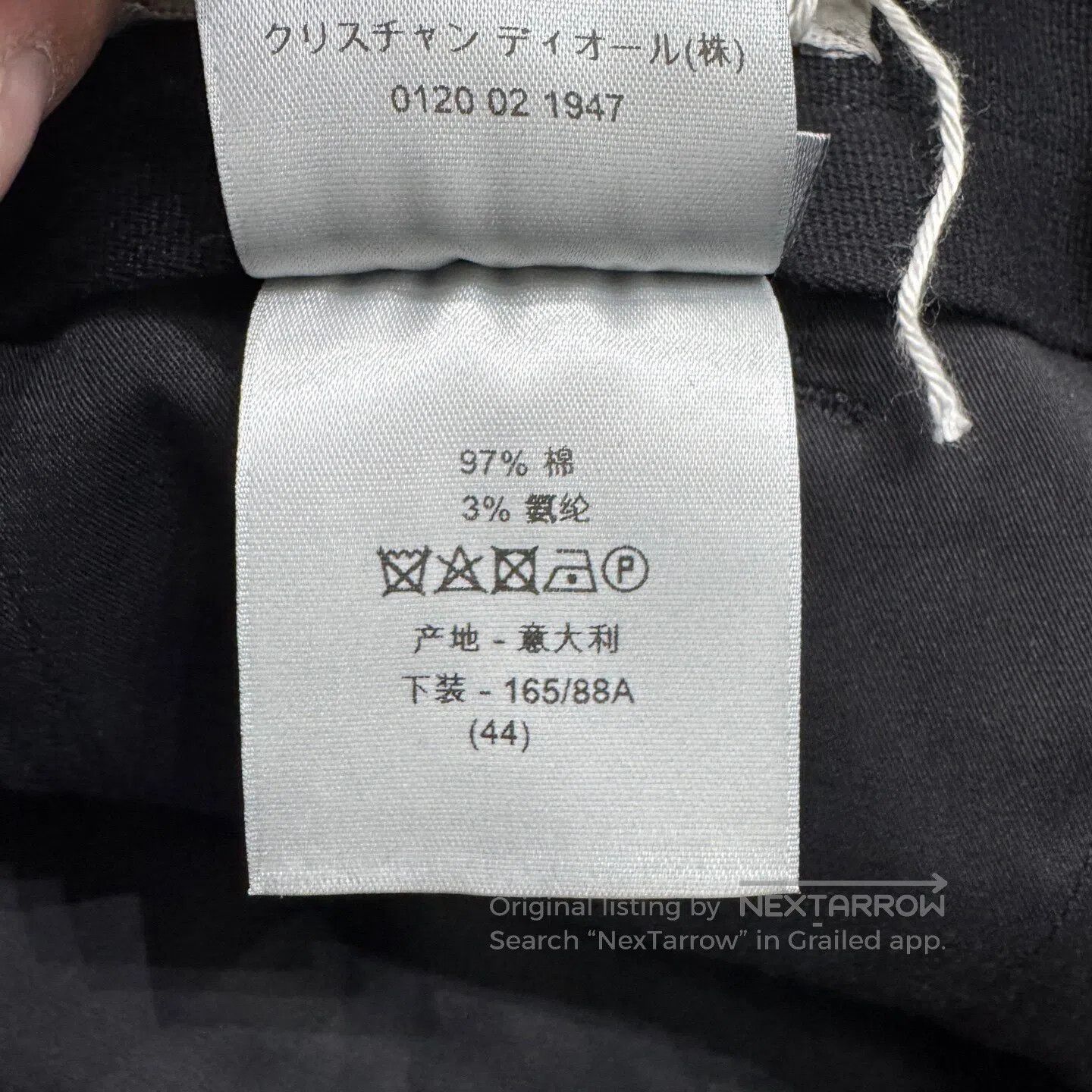 Dior Dior Zippered pocket casual pants| Size US 28 / EU 44 - 4 Thumbnail