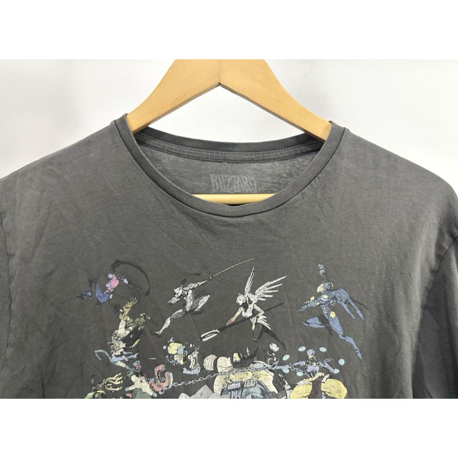 Vintage Overwatch Blizzard T-Shirt Gray M Men Short Sleeve Size M Size US M / EU 48-50 / 2 - 5 Thumbnail