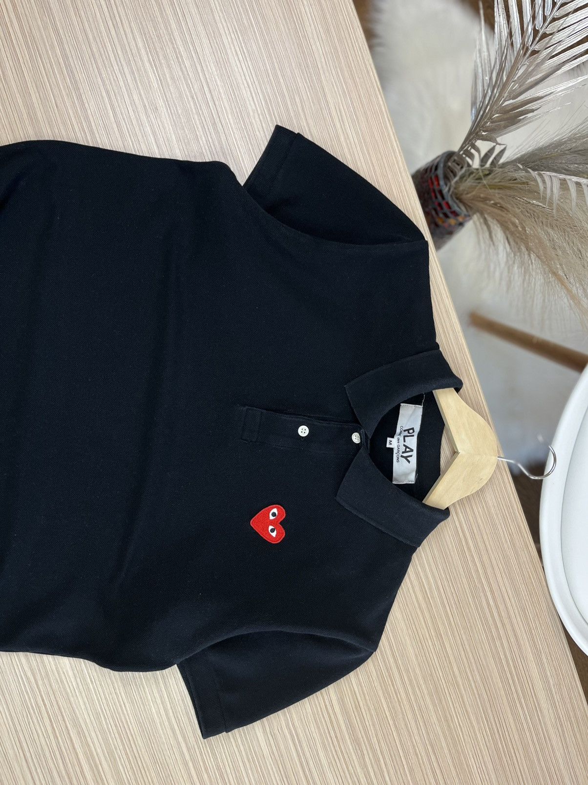 Comme des Garcons Rare PLAY COMME DES GARÇONS Polo Top Tees Tshirt Size US M / EU 48-50 / 2 - 3 Thumbnail