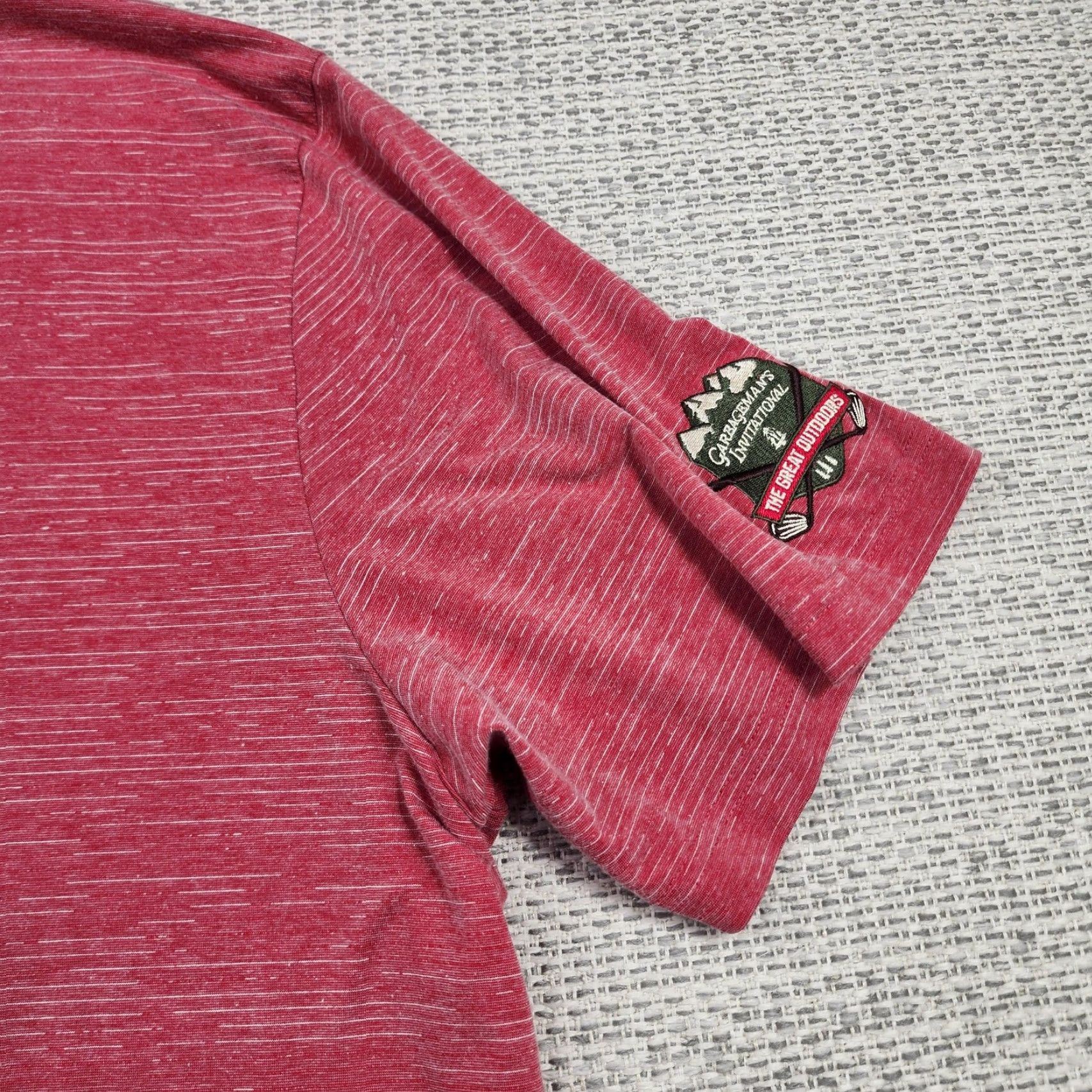TravisMathew Travis Mathew Polo Golf Shirt Red 3XL Mens GarbageMan Invitational Stretch Size US XXL / EU 58 / 5 - 5 Thumbnail