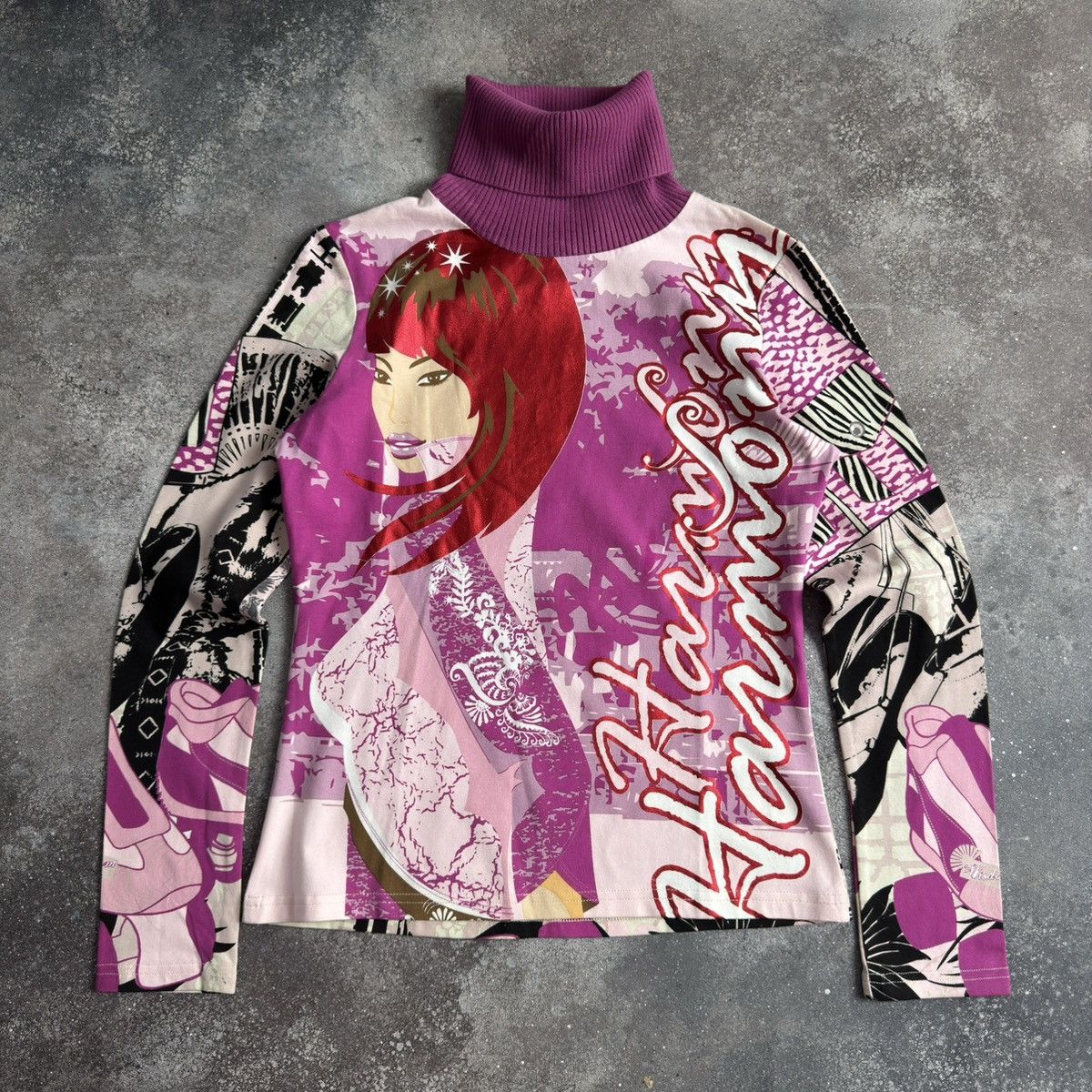 Custo Barcelona Custo Barcelona Long Sleeve Top (Jean Paul Gaultier style) Size M / US 6-8 / IT 42-44 - 3 Thumbnail