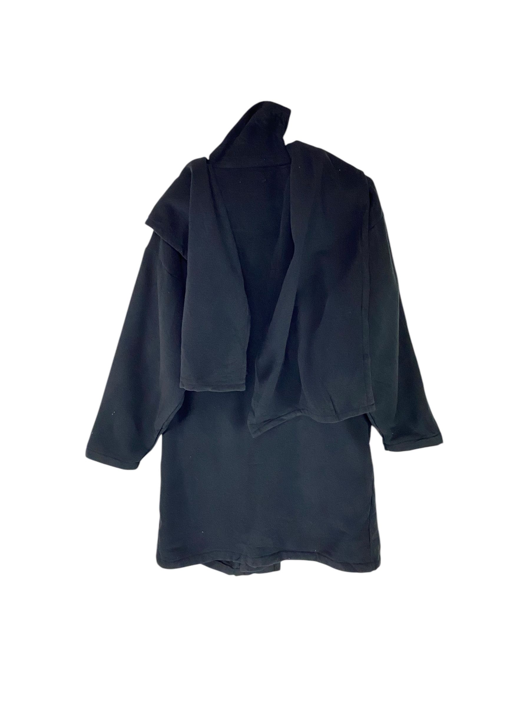 Other 1980s Norma Kamali shawl scarf hoodie wrap coat Size US M / EU 48-50 / 2 - 5 Thumbnail