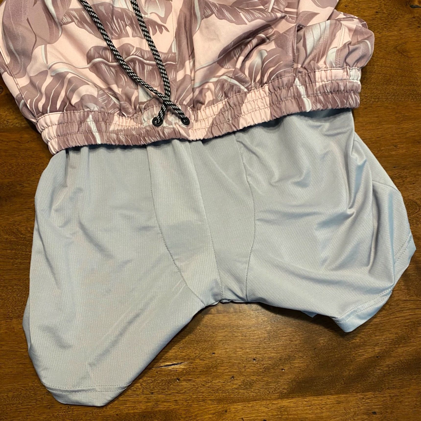 Hurley Hurley Hybrid Shorts Mens XL Pink White Lined Drawstring Swim Casual Outdoor Size US 36 / EU 52 - 7 Thumbnail
