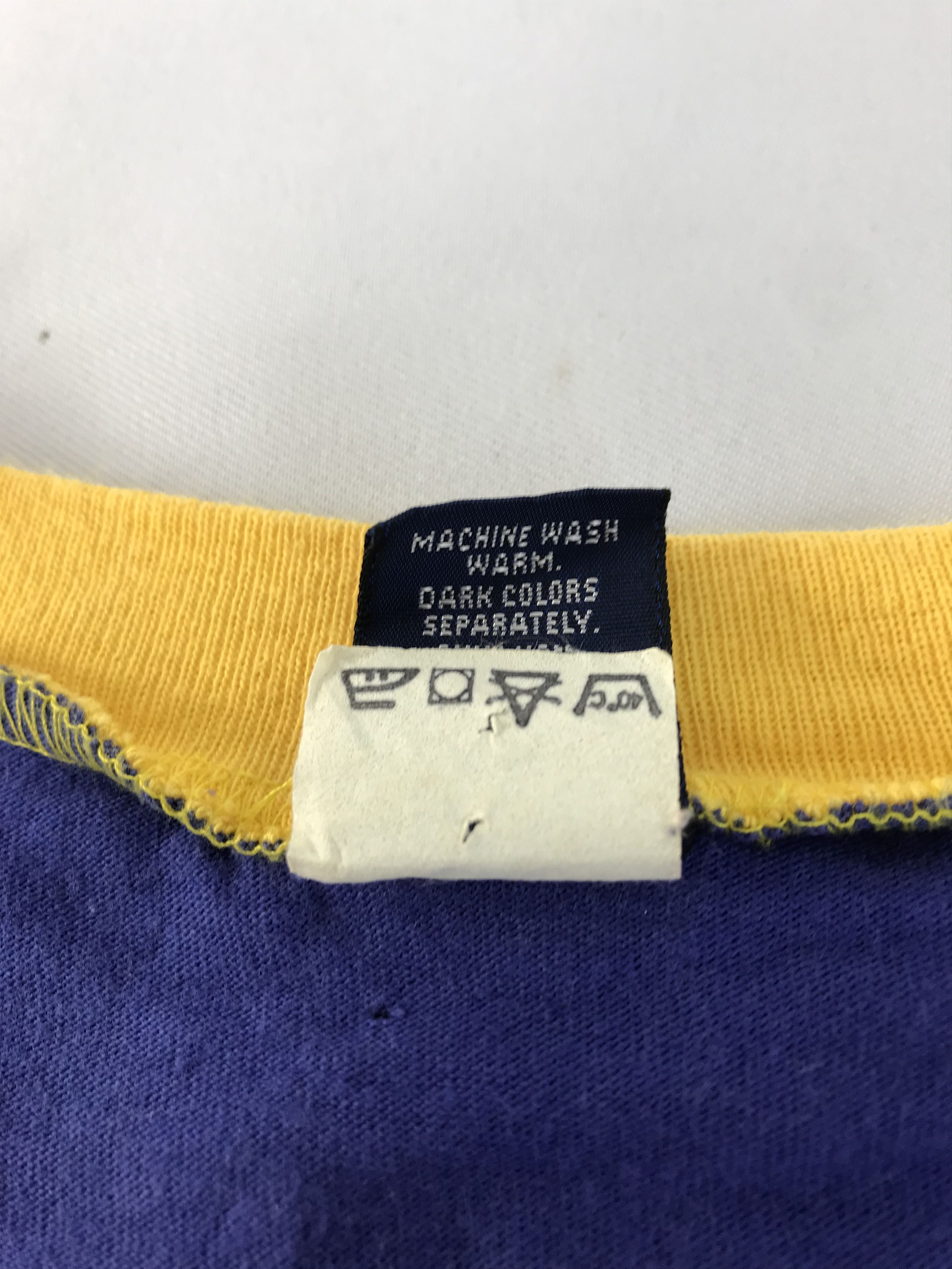 Lands' End 80s 90s Lands ‘ End Raglan 3/4 Longsleeve Plain Tee Size US S / EU 44-46 / 1 - 6 Thumbnail