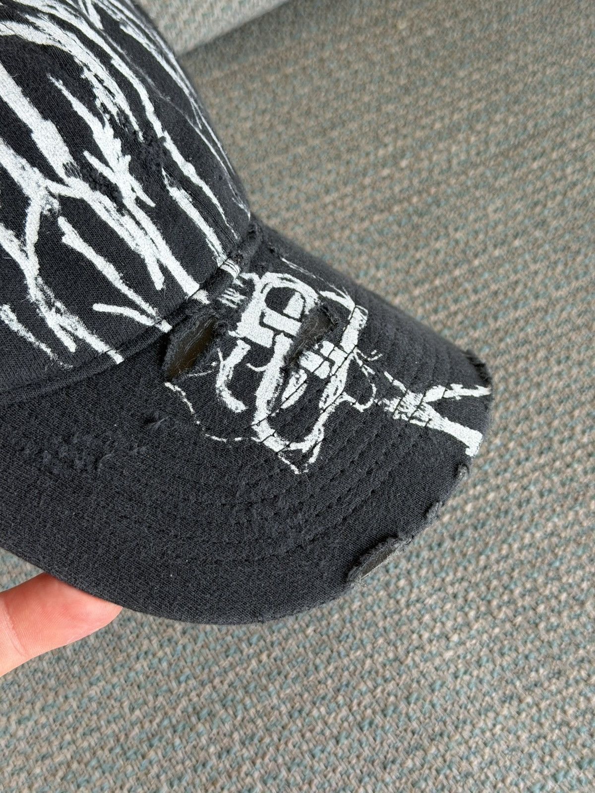 Balenciaga *RARE* BALENCIAGA ATELIER JERSEY CAP 365/432 1/1 Size ONE SIZE - 4 Thumbnail