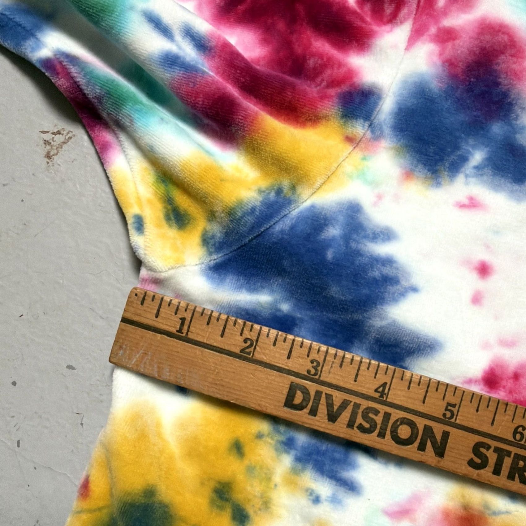 Velour Nepenthes Velour Cotton Tie-Dye Pocket T-Shirt Thick Made Japan M Size US M / EU 48-50 / 2 - 2 Thumbnail