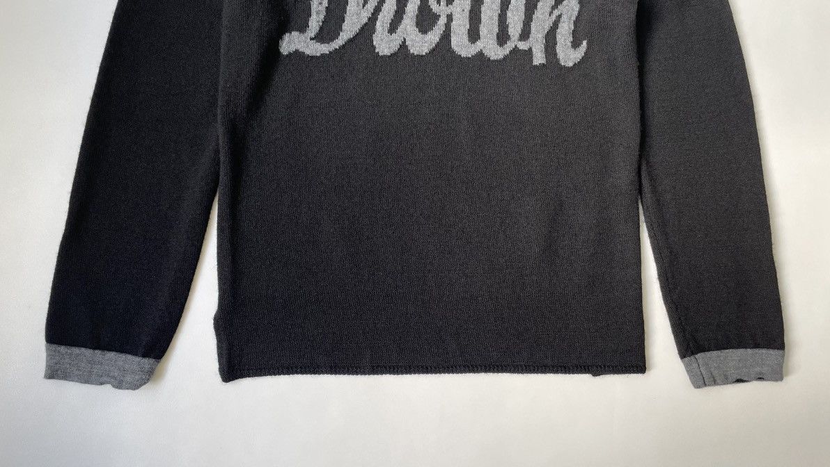 Comme des Garcons ‘Drown’ Instarsia Knit Wool Sweater Size US L / EU 52-54 / 3 - 4 Thumbnail