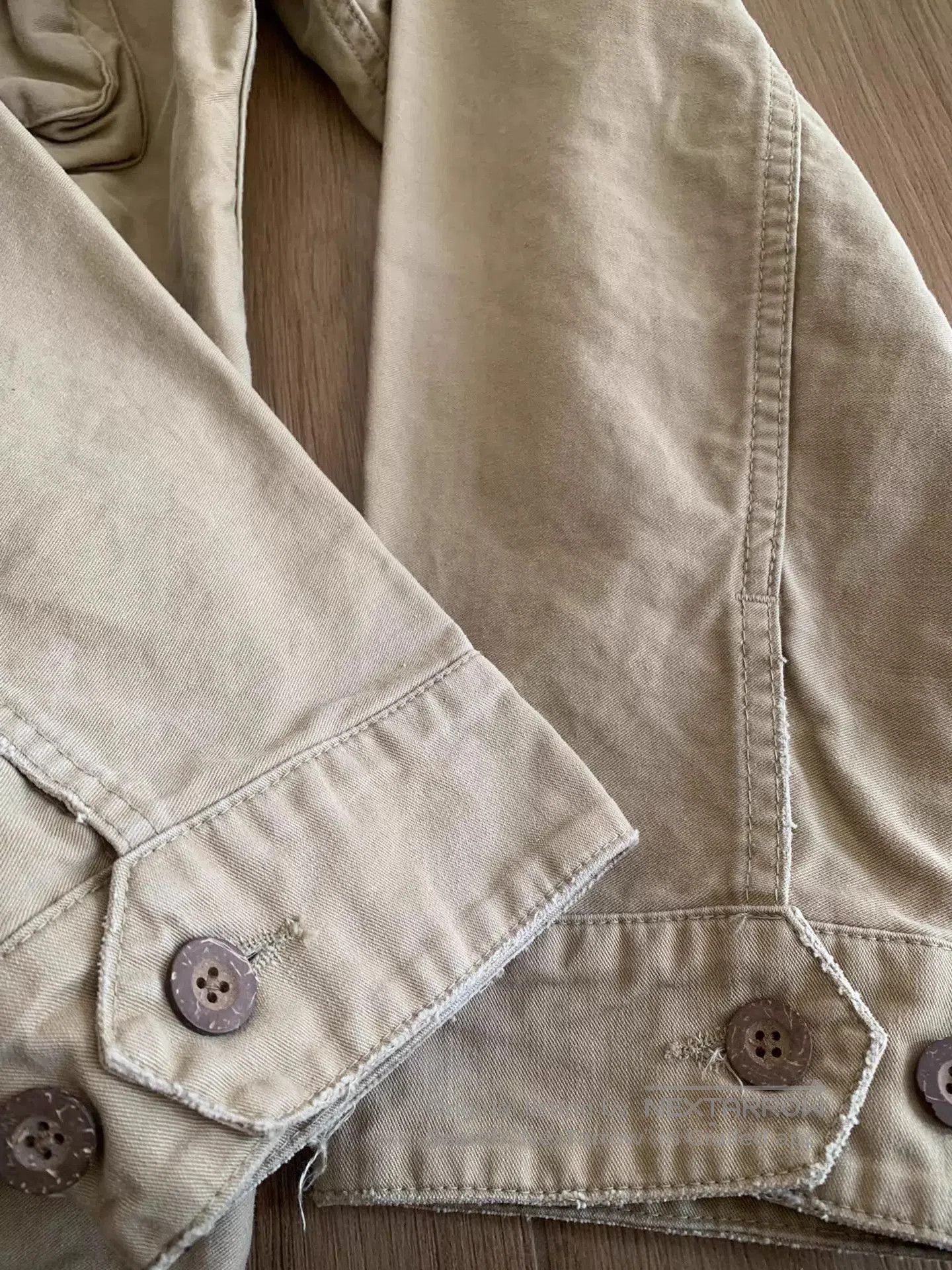 Madness Beige Utility Jacket with Multiple Pockets. Size US XL / EU 56 / 4 - 8 Thumbnail