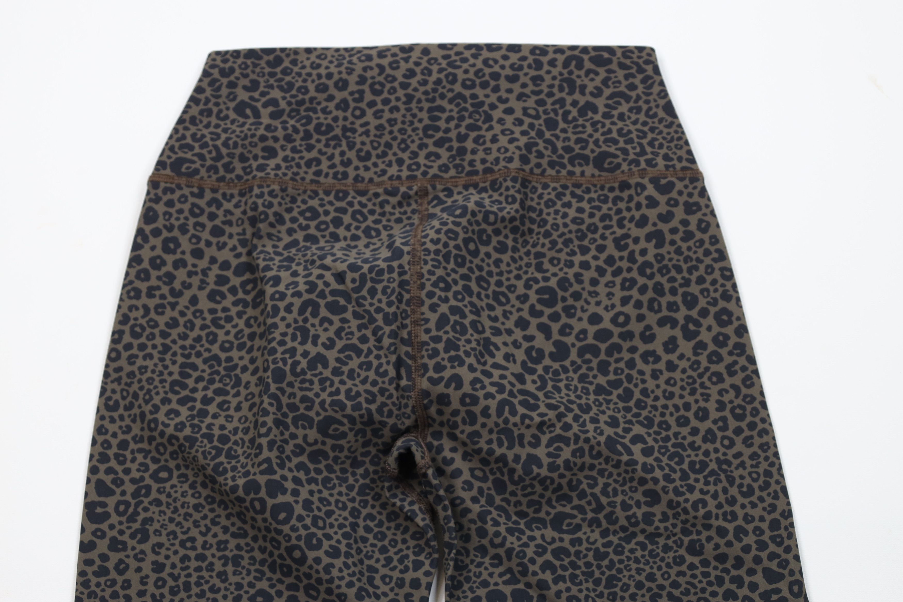 Vintage ALO High Waist Leopard Print Leggings Pants Yoga Running Size 25" / US 0 / IT 36 - 8 Thumbnail