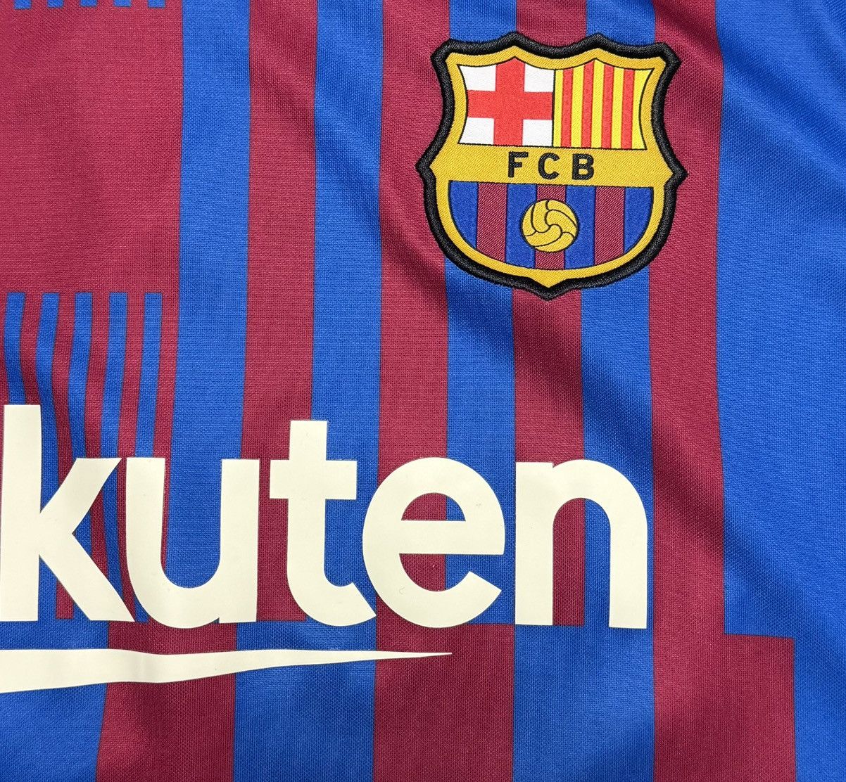 Nike Barcelona 2021 2022 Home Football Shirt Jersey Shorts Nike Size US M / EU 48-50 / 2 - 8 Thumbnail