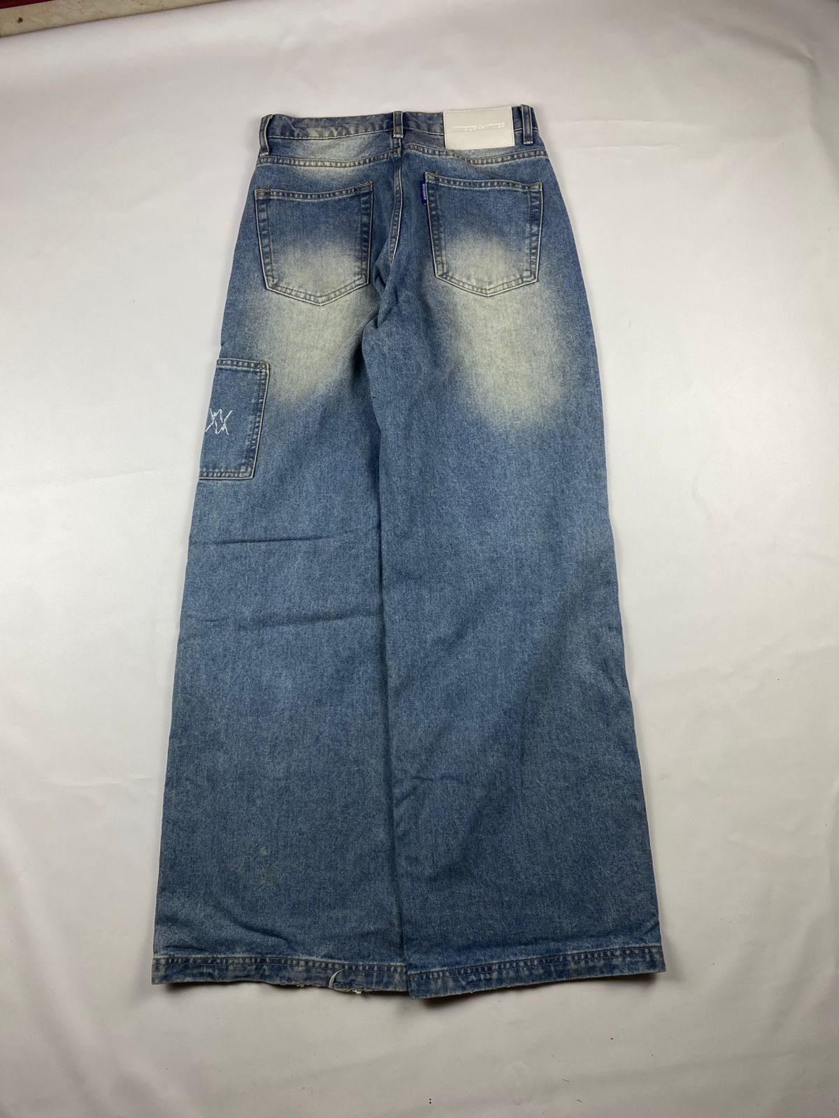 Vintage AMIGOS de NIMES Denim Long Pants Size US 28 / EU 44 - 10 Thumbnail