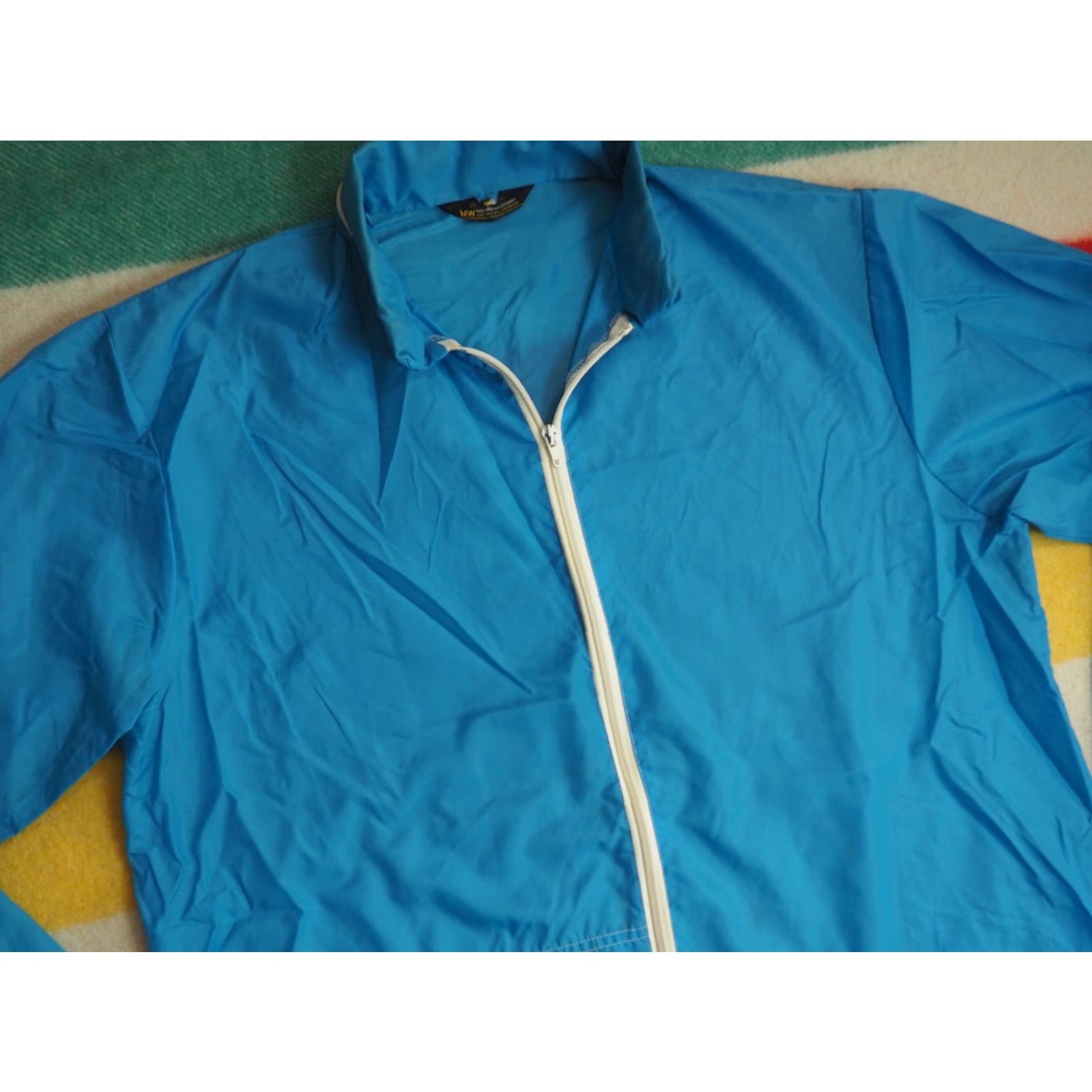 Vintage VINTAGE Montgomery Ward Penneys Blue Lightweight Zip Retro Windbreaker Jacket M Size US M / EU 48-50 / 2 - 3 Thumbnail