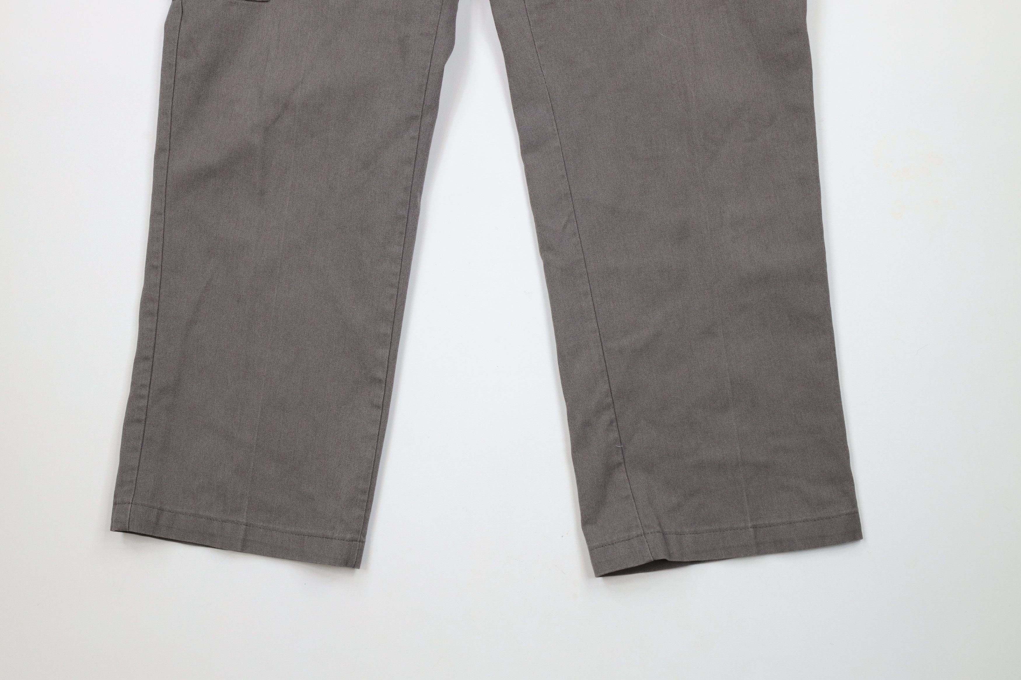 Dickies × Vintage Vintage Y2K Dickies Straight Wide Leg Cargo Pants Gray Size US 38 / EU 54 - 4 Thumbnail